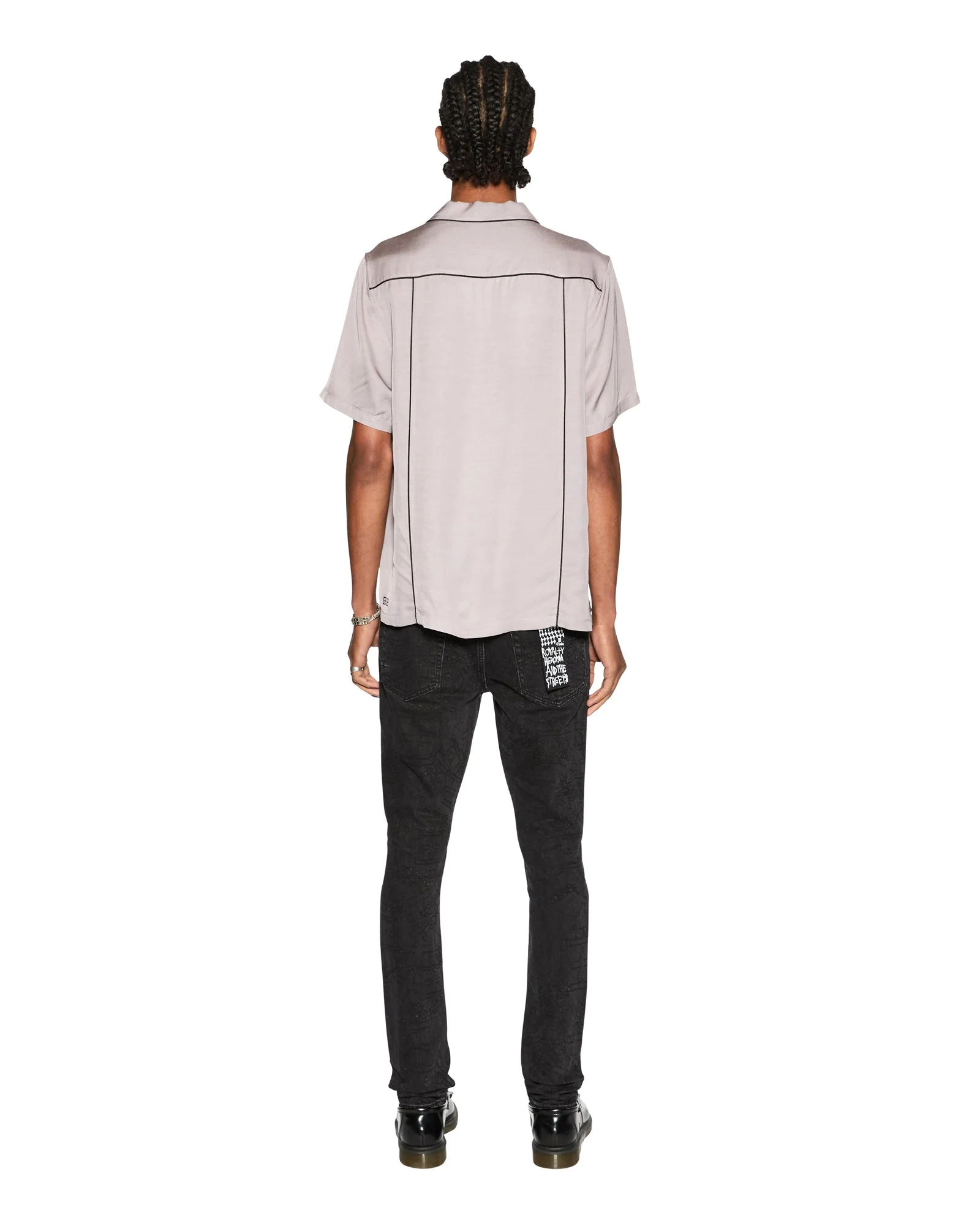 DOWNTOWN RESORT SS SHIRT HAZE - Image 4