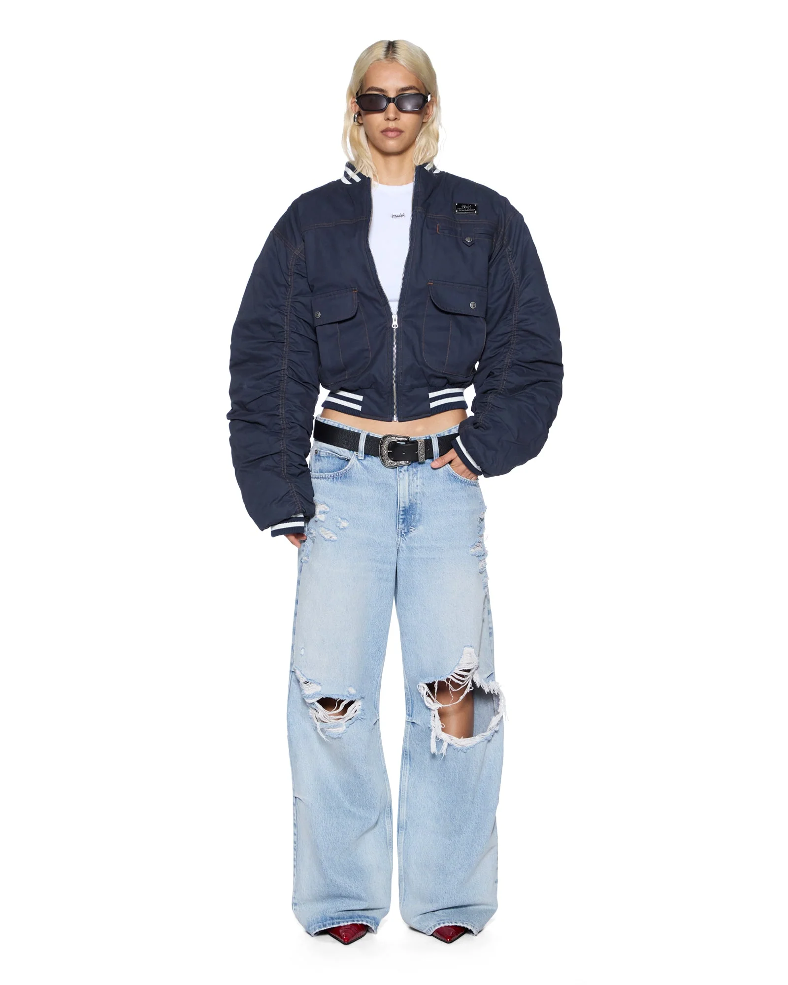 DYNASTY BOMBER JACKET NAVY - Image 2