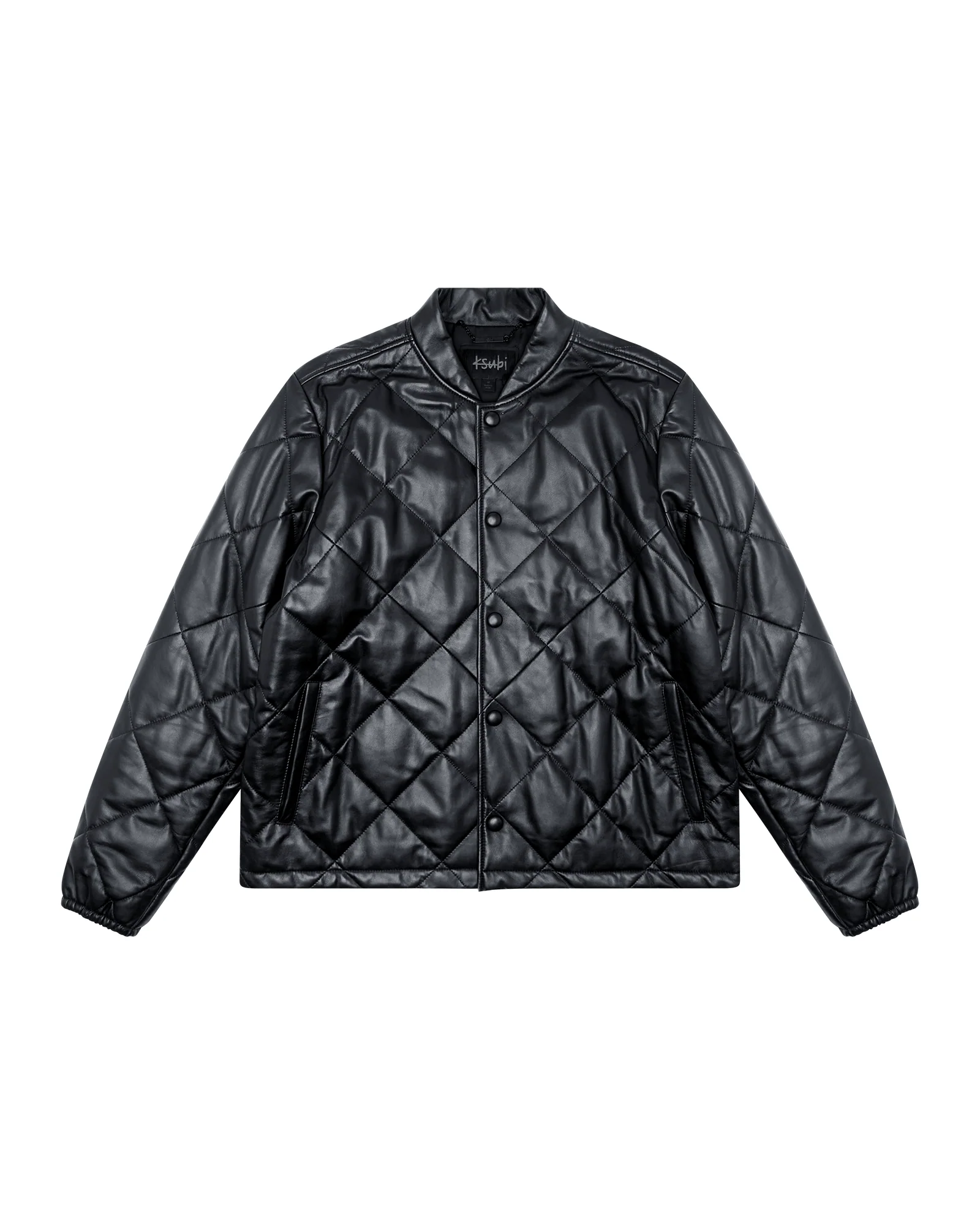 ECLIPSE QUILTED BOMBER BLACK - Image 6