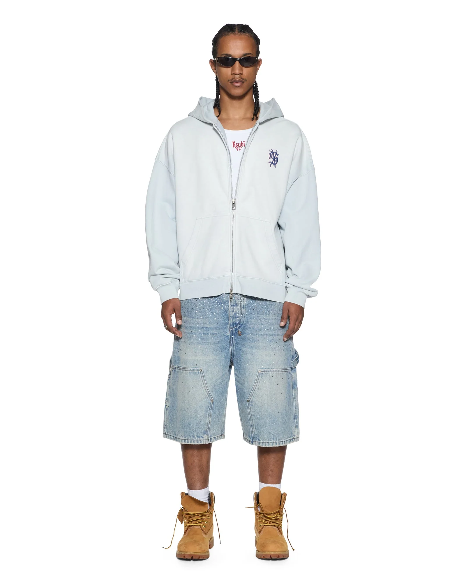 EFFECT EKCESS ZIP HOODIE ICE MIST - Image 2