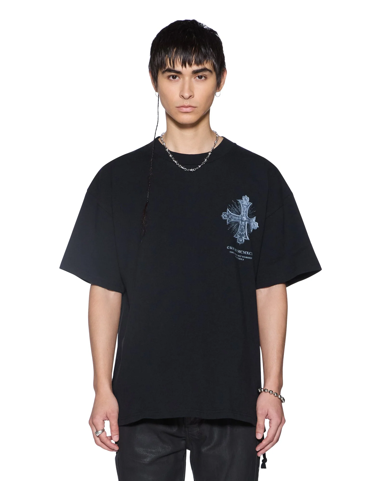 FALSE IDOLS EKCESS SS TEE JET BLACK - Image 2