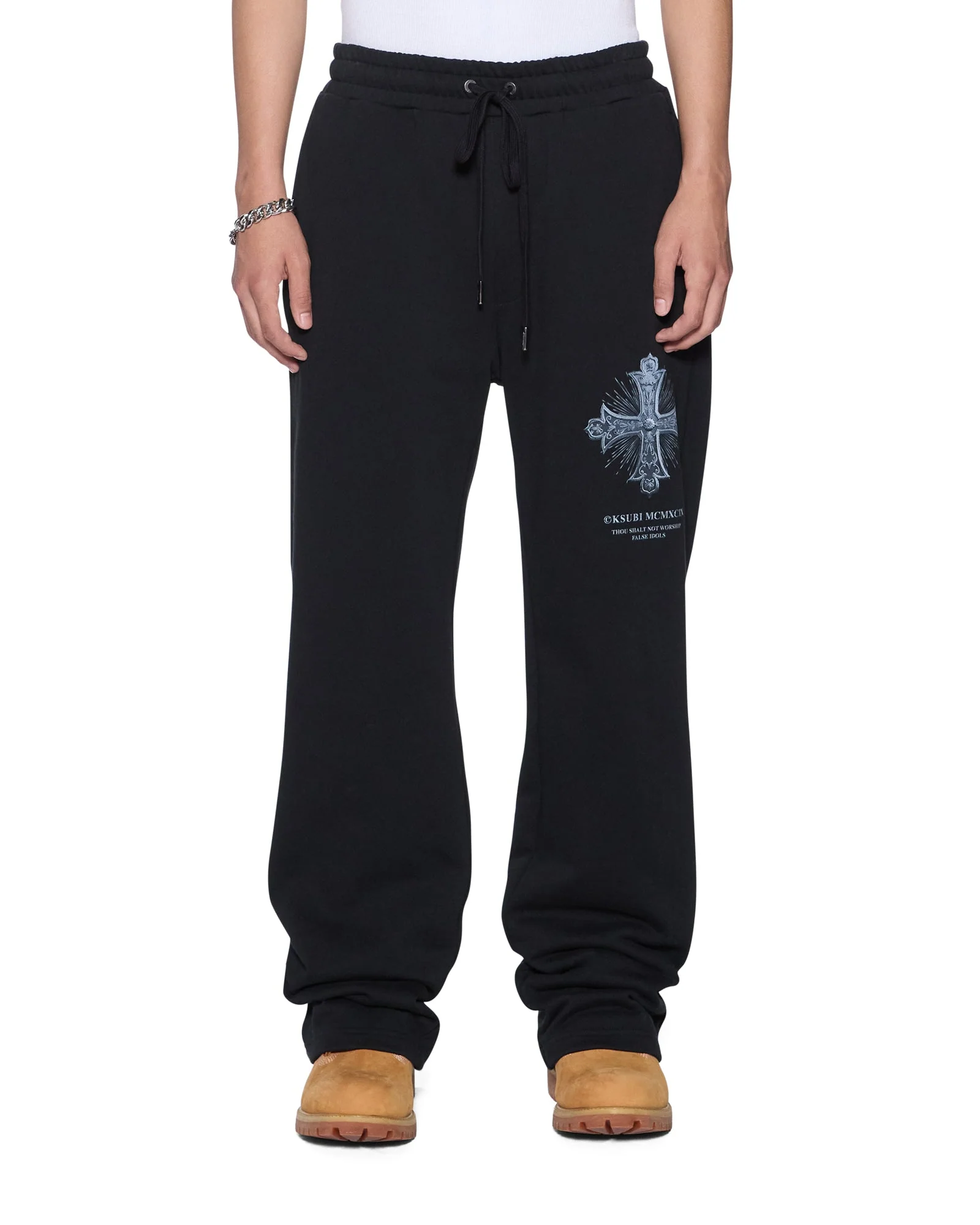FALSE IDOLS SYNTHESIS TRAK PANT JET BLACK