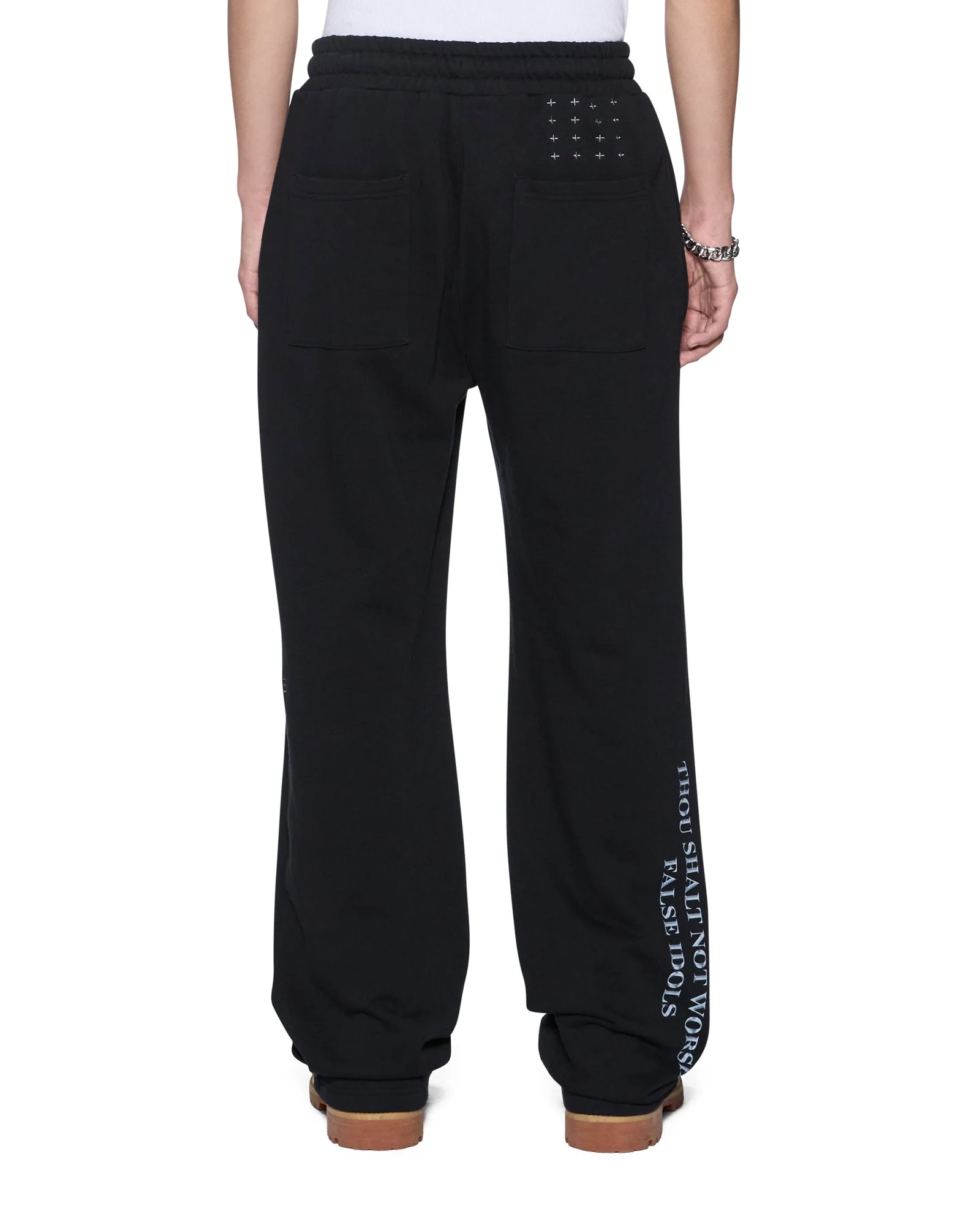 FALSE IDOLS SYNTHESIS TRAK PANT JET BLACK - Image 4