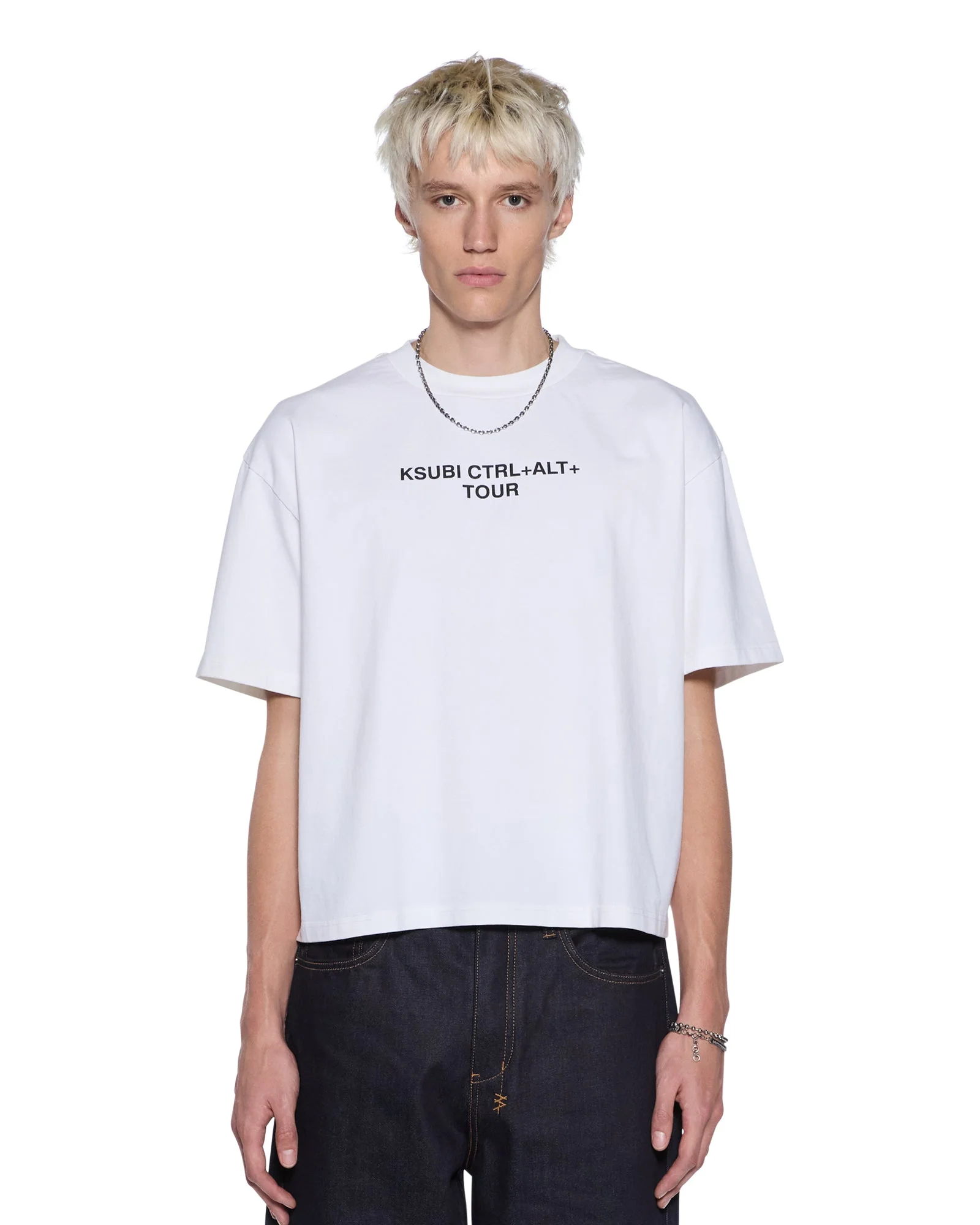 FORCE QUIT SS HALEN TEE OFF WHITE - Image 2
