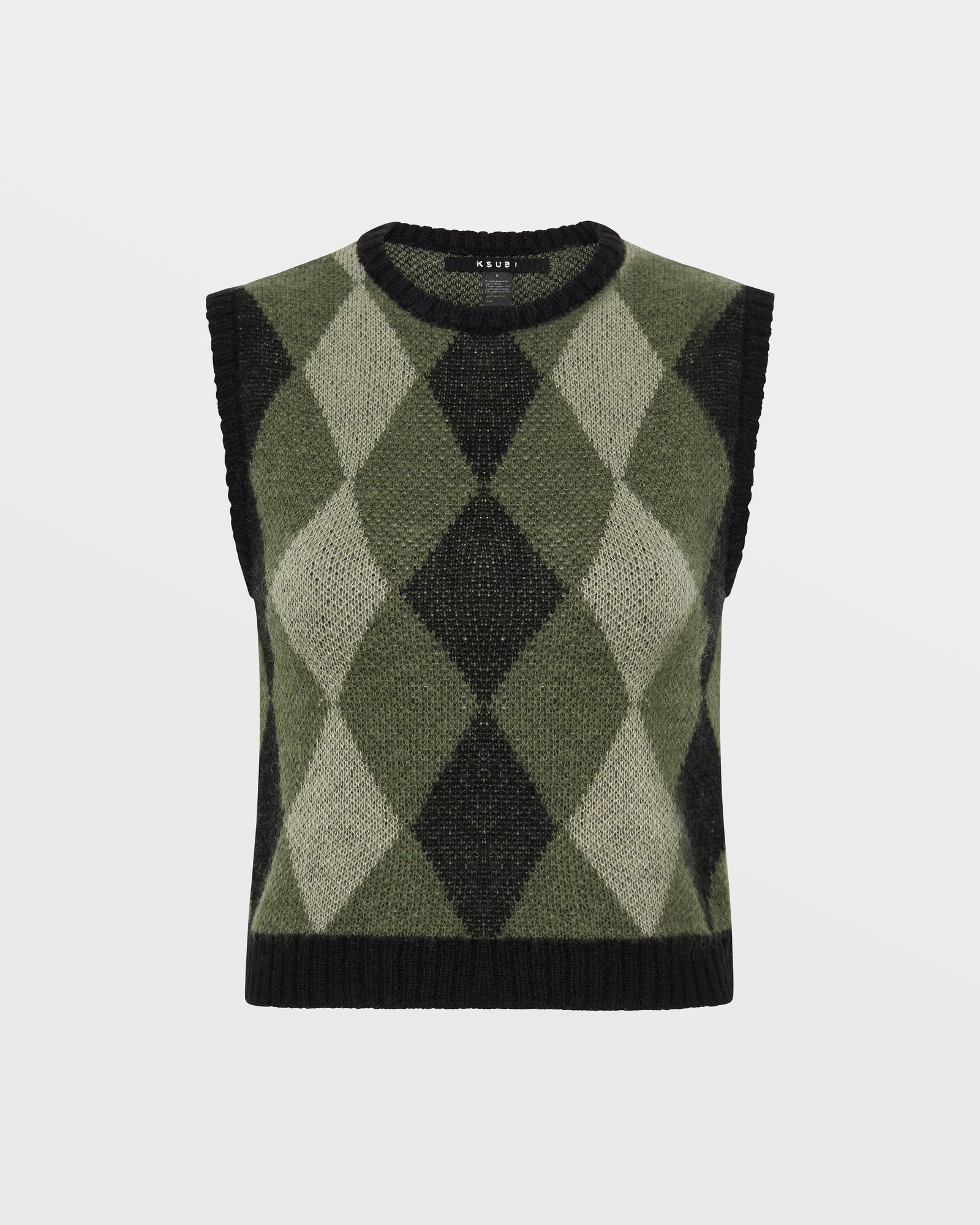 FRESHMAN SHRUNKEN VEST GREEN - Image 6