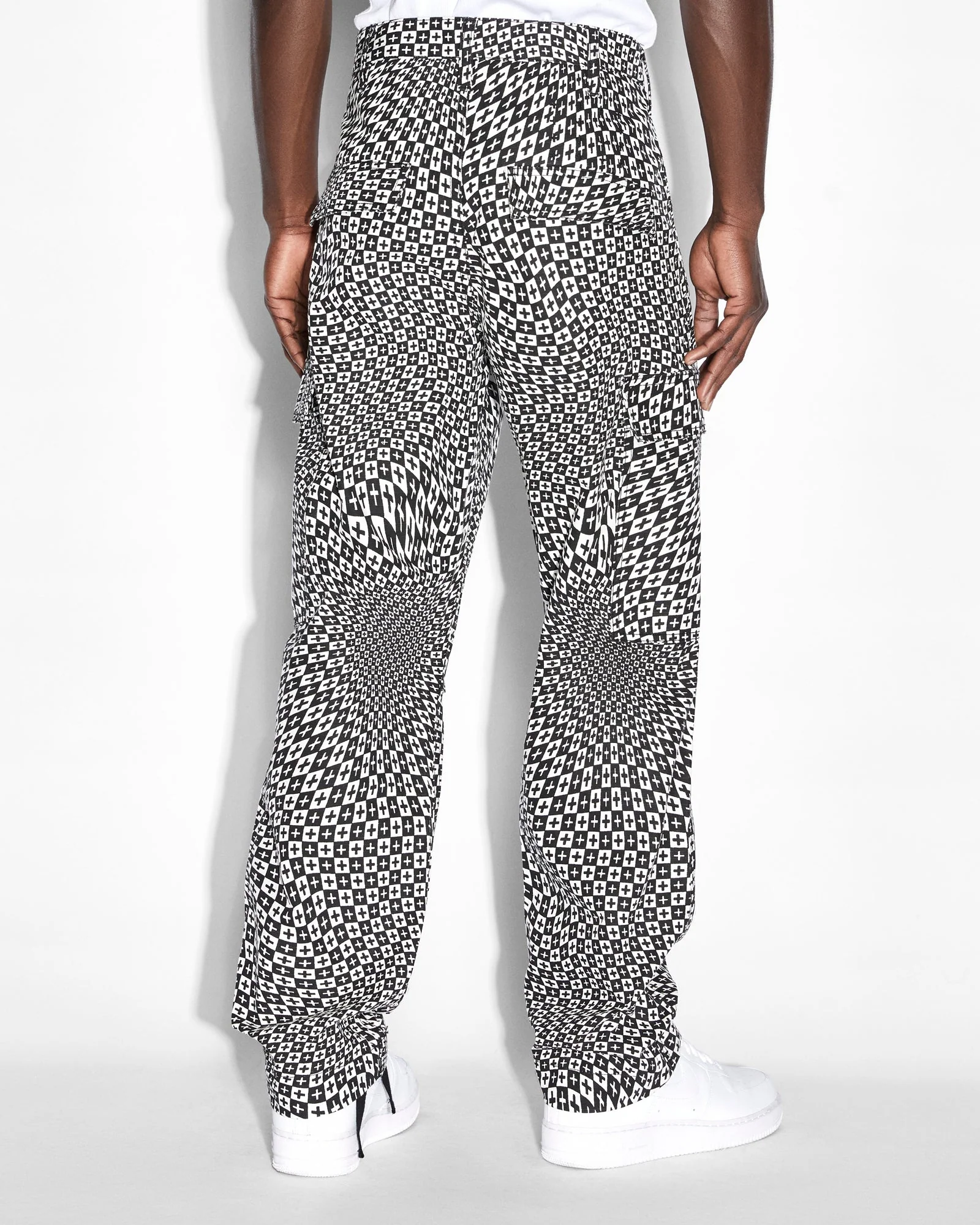 FUGITIVE CARGO PANT CHECK OUT BLACK - Image 3
