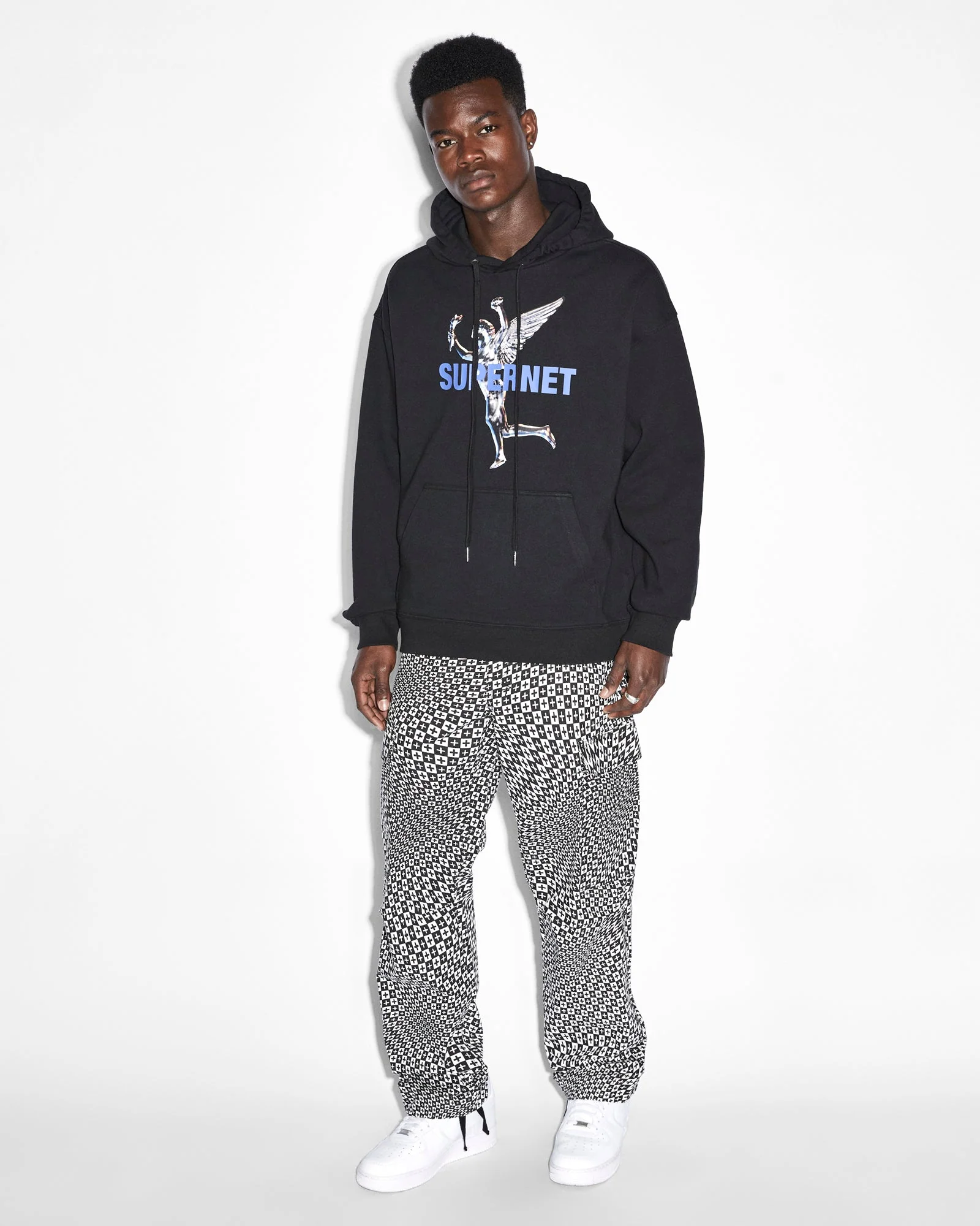 FUGITIVE CARGO PANT CHECK OUT BLACK - Image 8