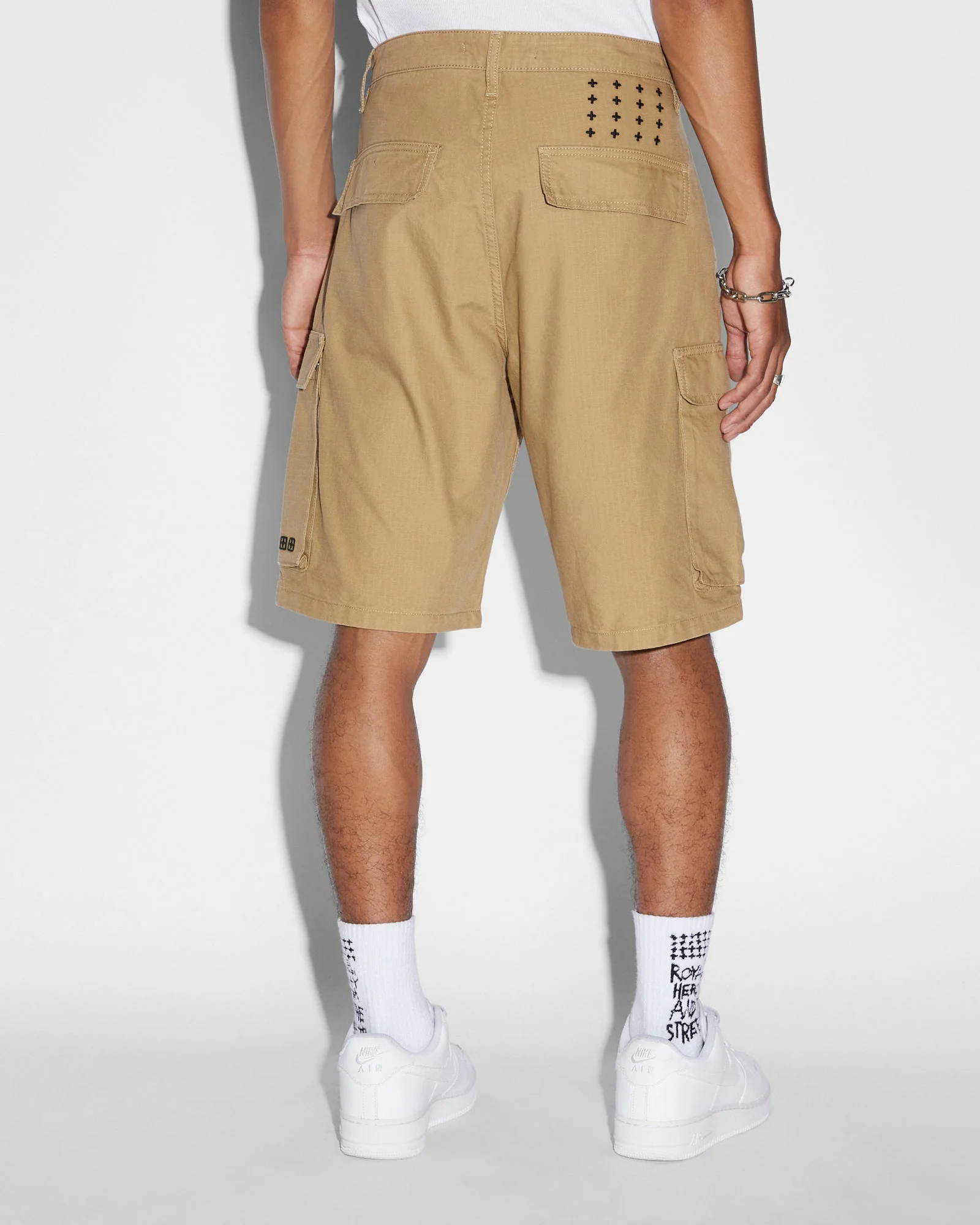 FUGITIVE CARGO SHORT DARK TAN - Image 3