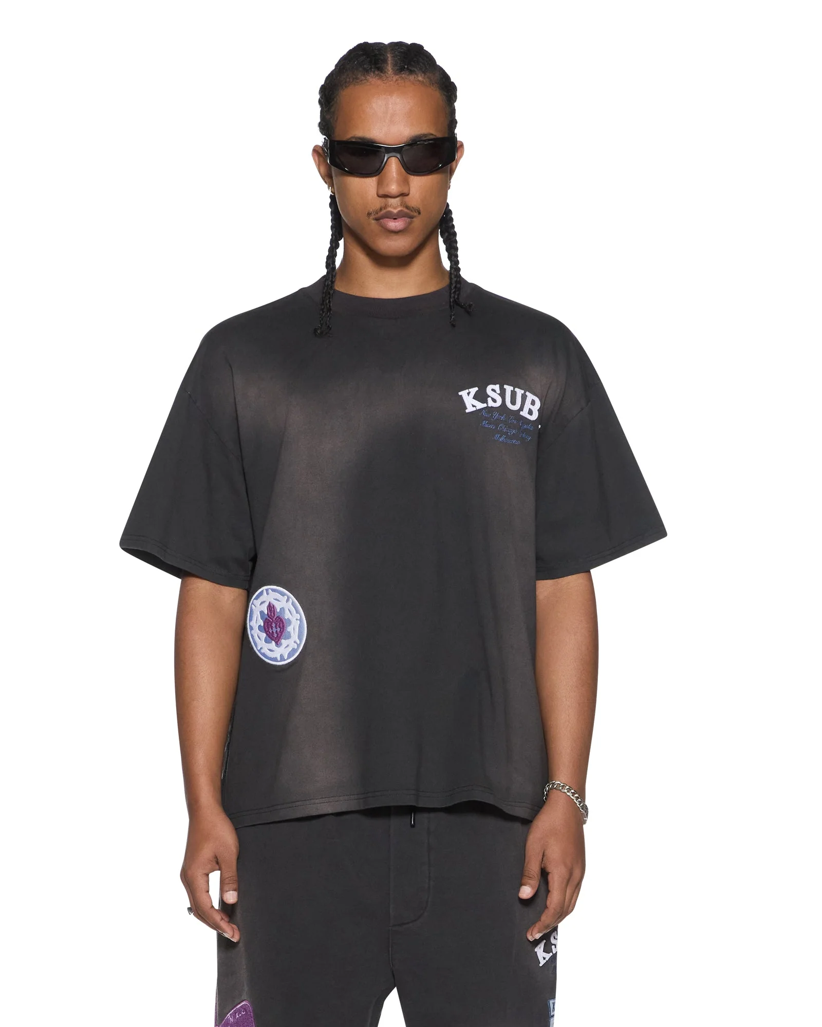GENESIS EKCESS SS TEE CHARCOAL FADE - Image 2