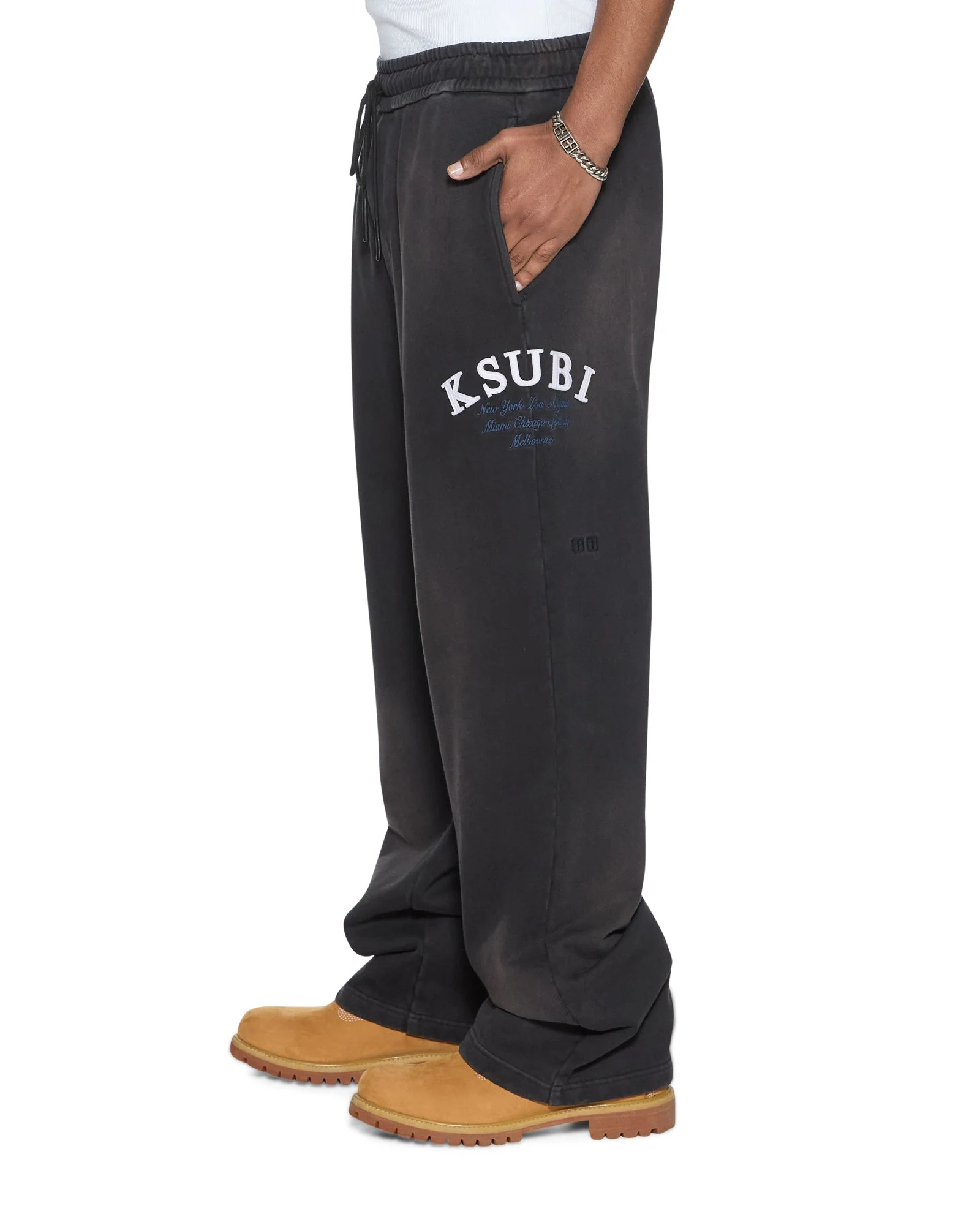 GENESIS SYNTHESIS TRAK PANT CHARCOAL FADE - Image 3