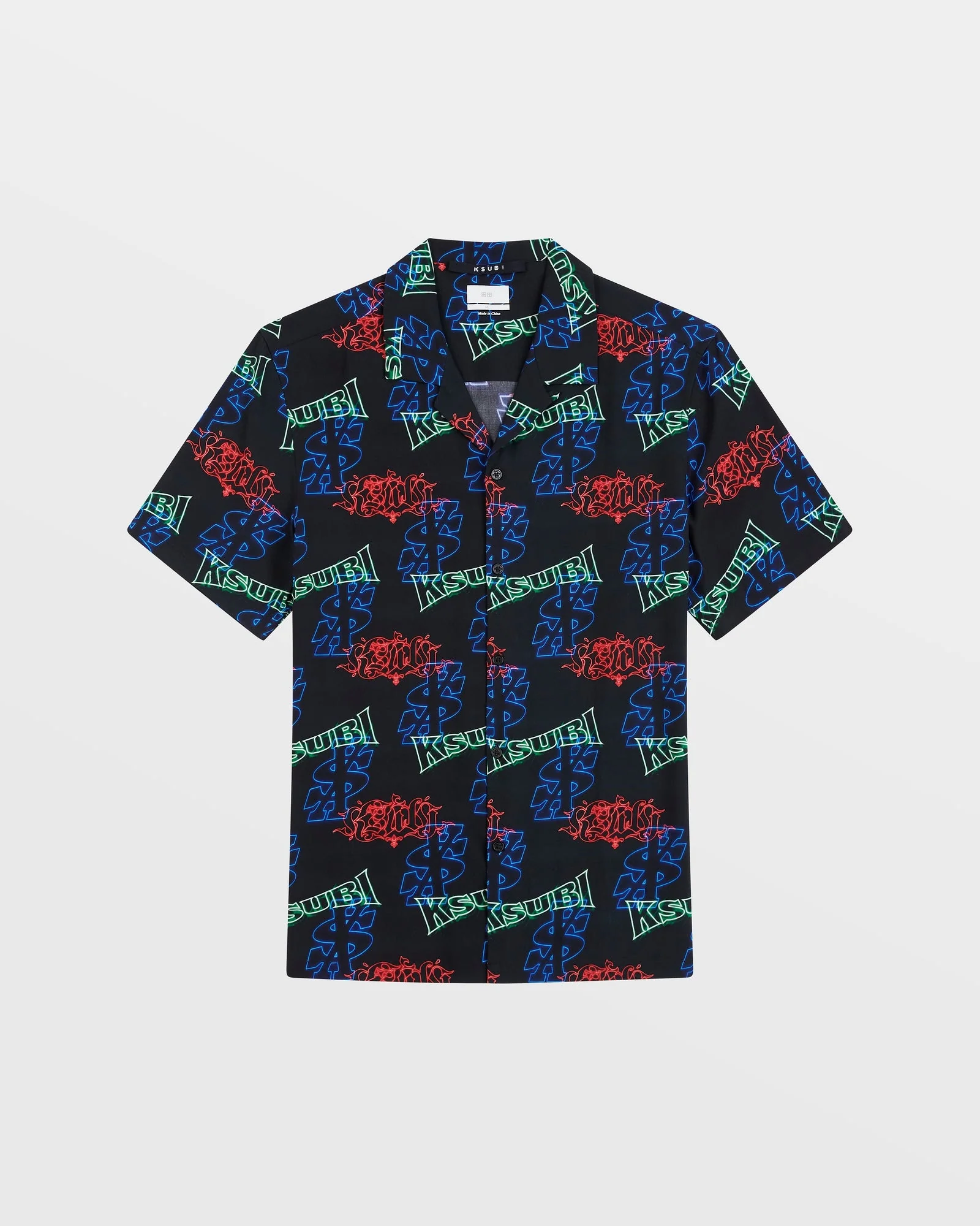 GLOW RESORT SS SHIRT BLACK - Image 5