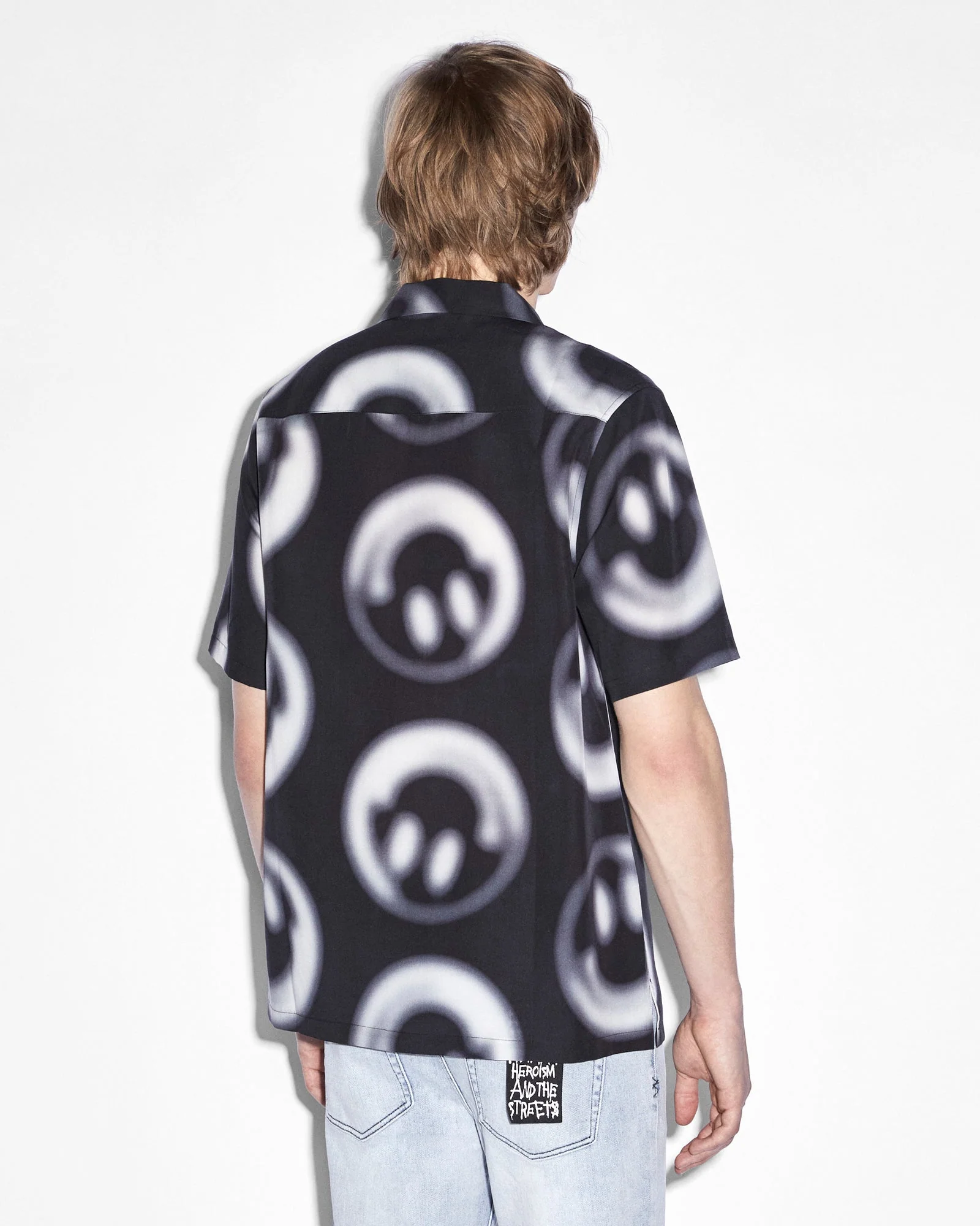 HAPPY RESORT SS SHIRT BLACK - Image 2