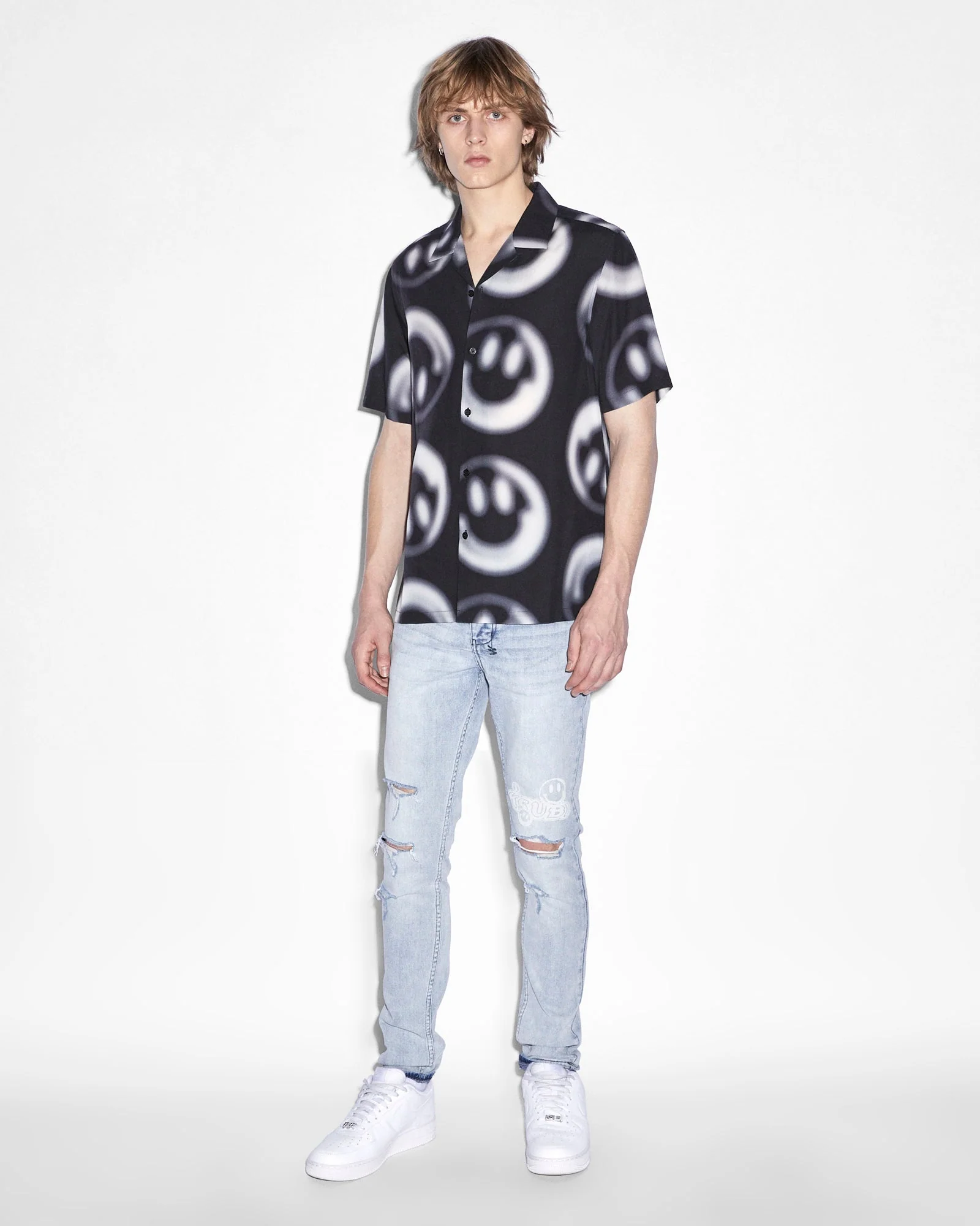 HAPPY RESORT SS SHIRT BLACK - Image 3