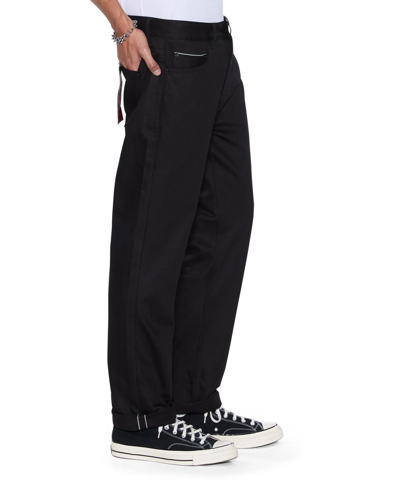 HAZLOW SELVEDGE RAW BLACK - Image 4