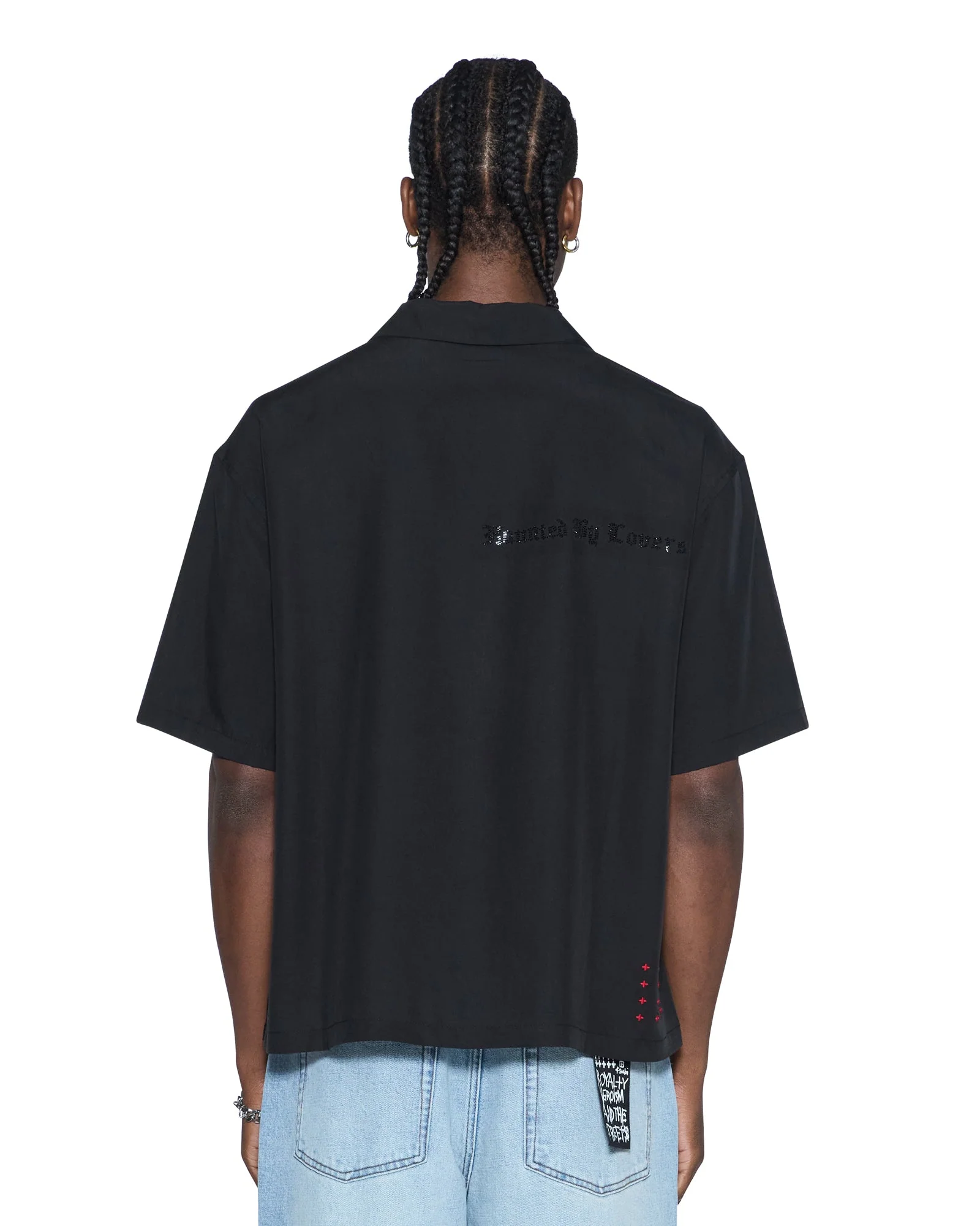 HBL DINER SS SHIRT SATIN BLACK - Image 4