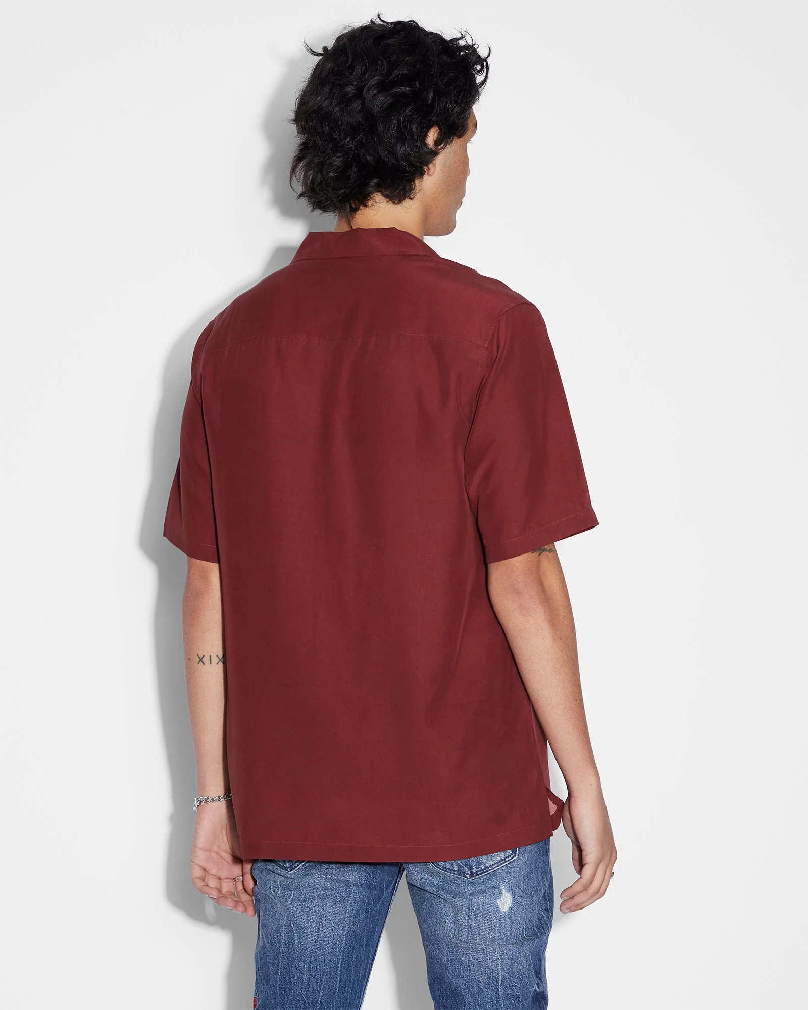 HEART RESORT SS SHIRT CRIMSON - Image 4