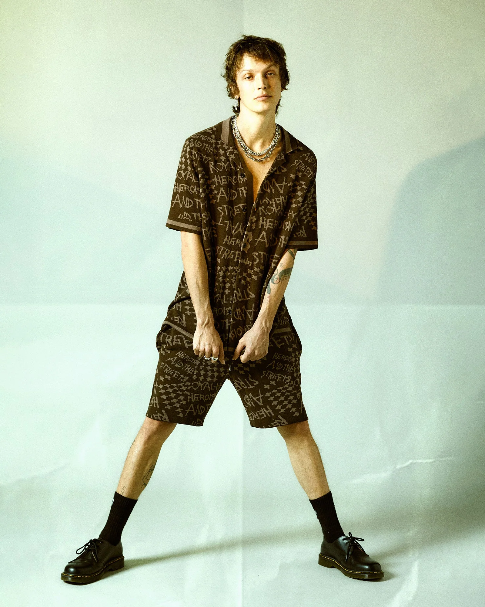 HEROISM KNIT RESORT SS SHIRT JAVA - Image 2