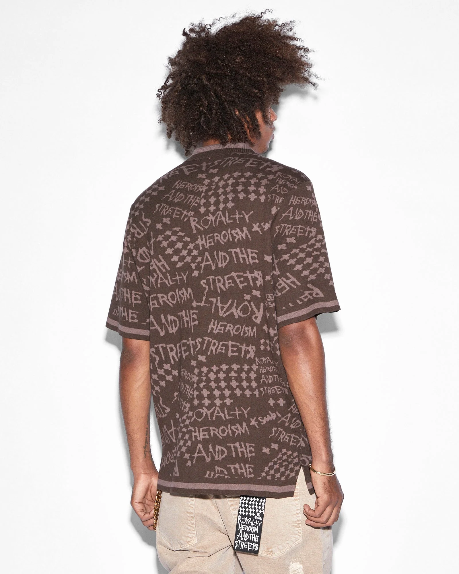 HEROISM KNIT RESORT SS SHIRT JAVA - Image 3