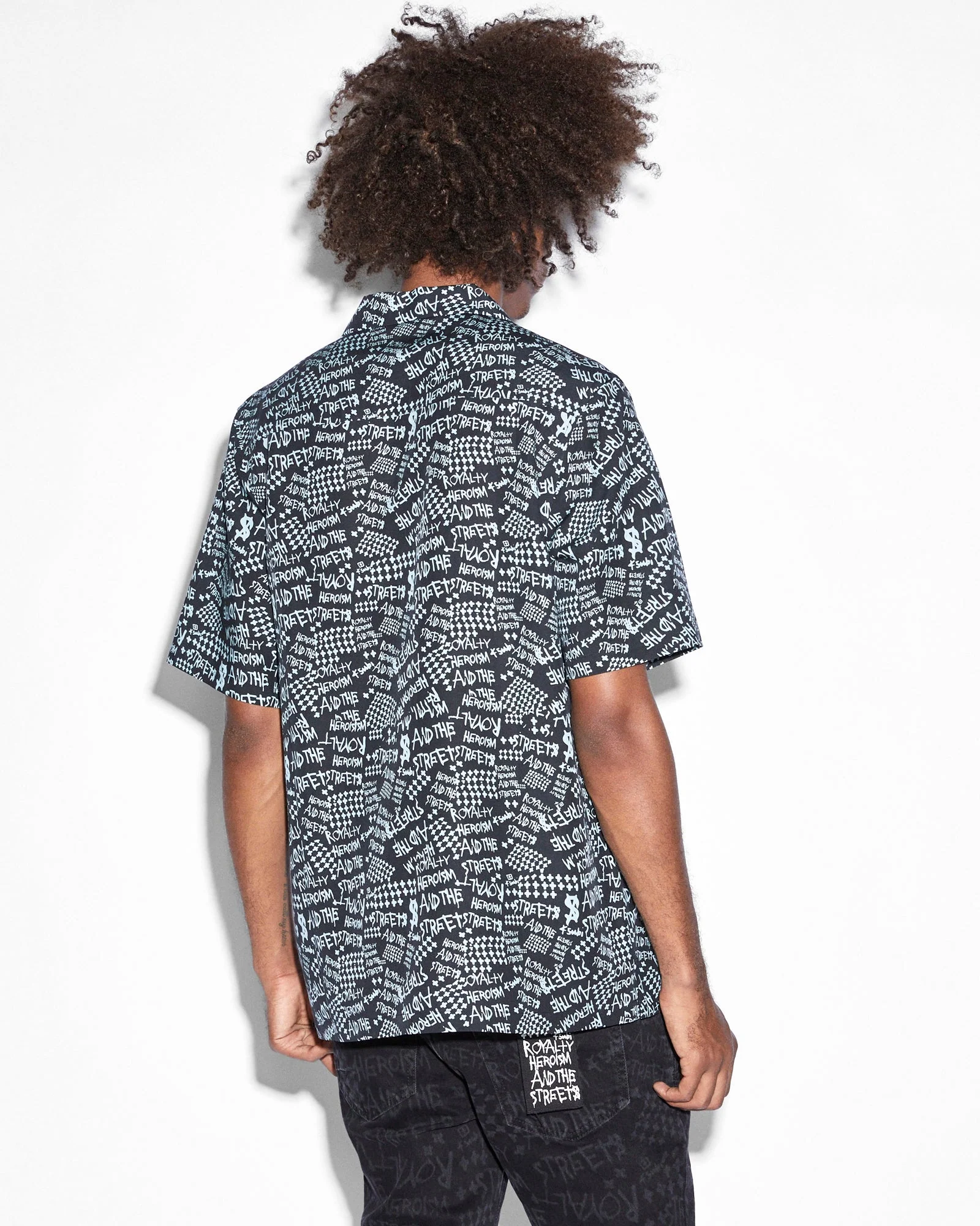HEROISM SS SHIRT BLACK - Image 3