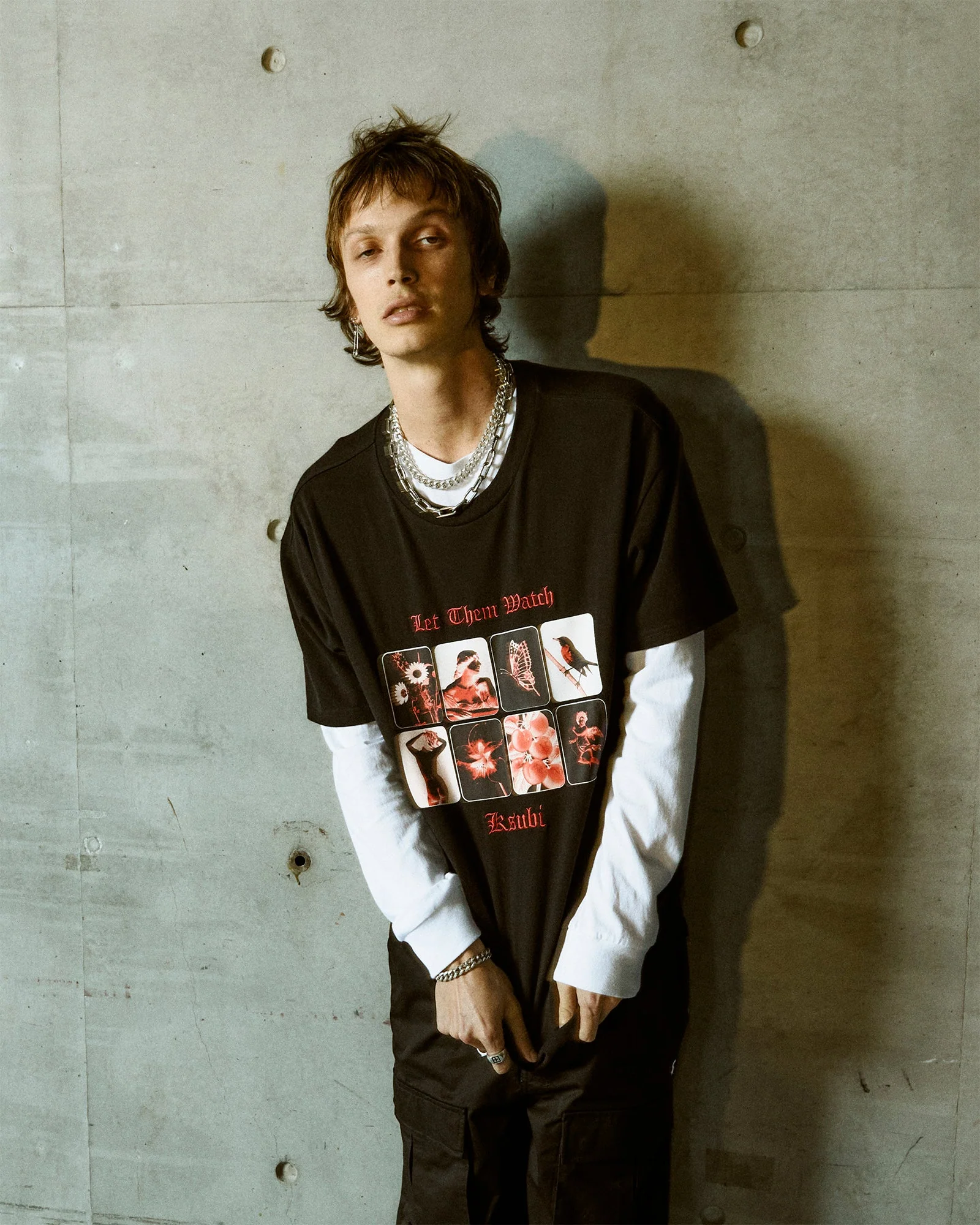ICONS BIGGIE SS TEE JET BLACK - Image 3
