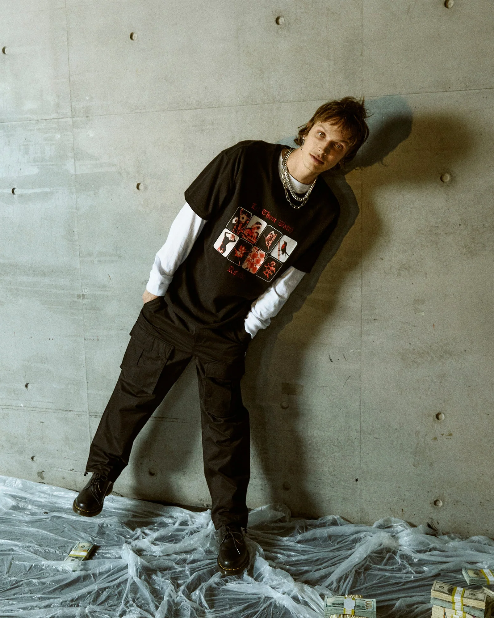 ICONS BIGGIE SS TEE JET BLACK - Image 6