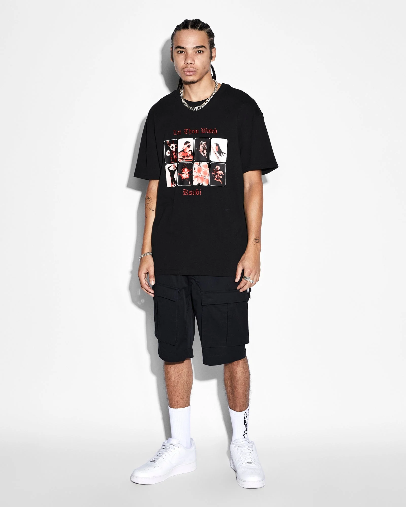 ICONS BIGGIE SS TEE JET BLACK - Image 8