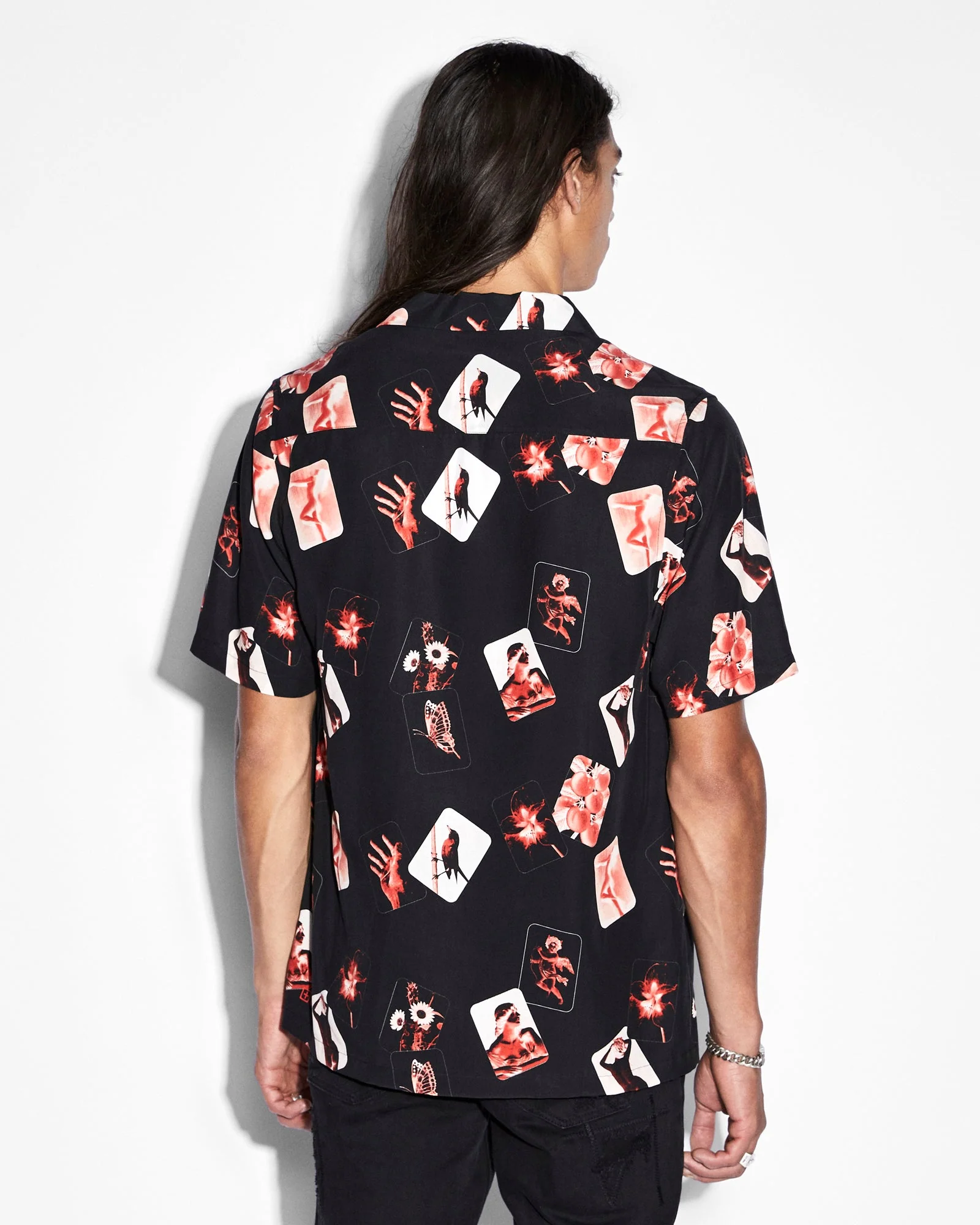 ICONS RESORT SS SHIRT BLACK - Image 3