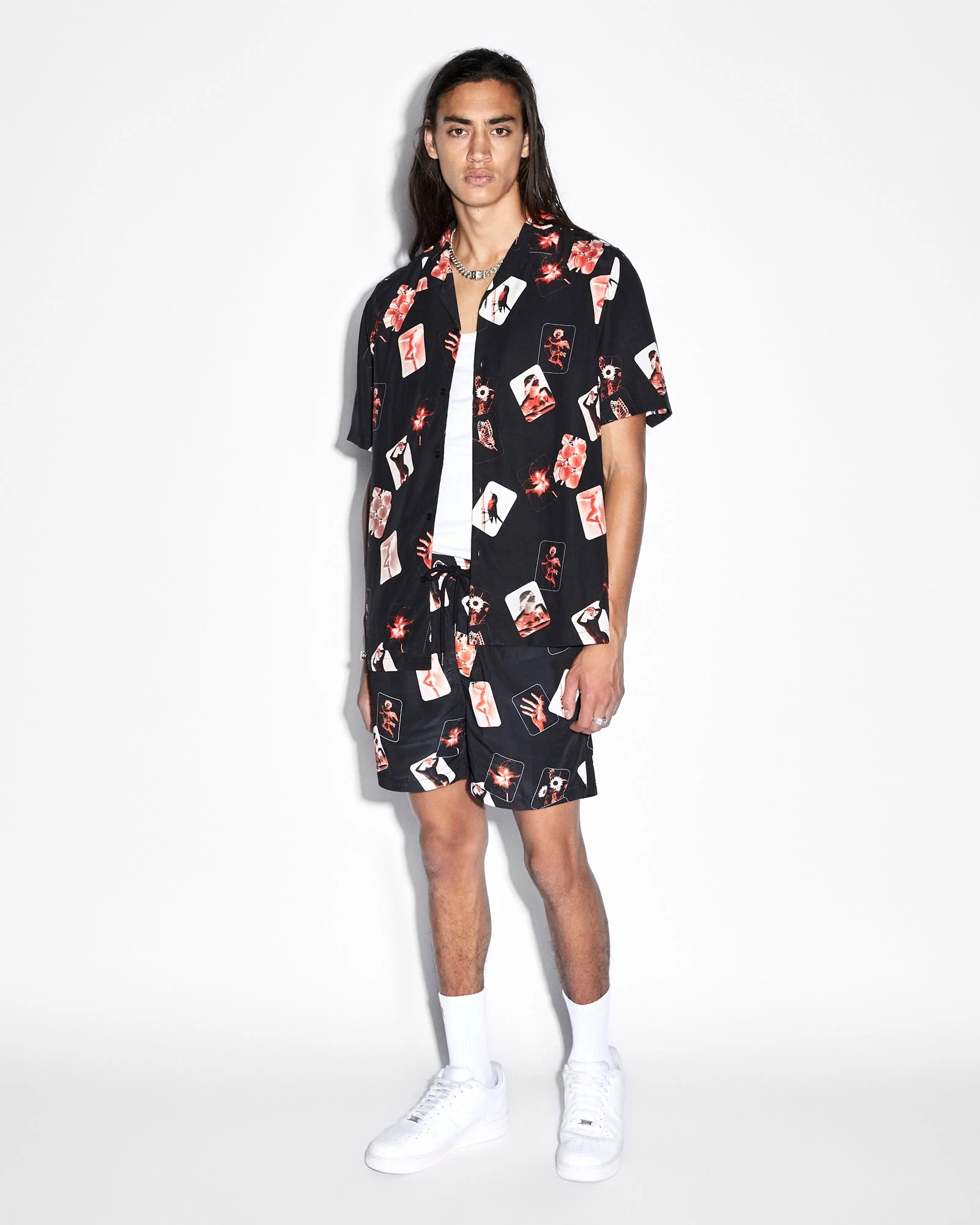 ICONS RESORT SS SHIRT BLACK - Image 8