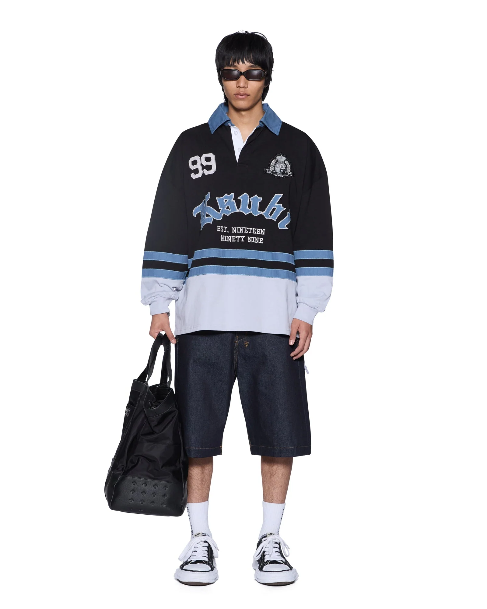 IDOL LS RUGBY FADED BLACK - Image 2