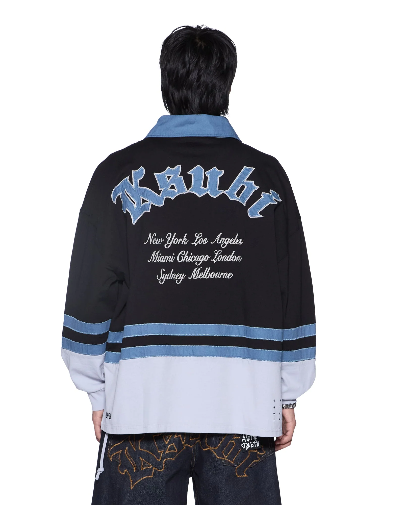 IDOL LS RUGBY FADED BLACK - Image 3
