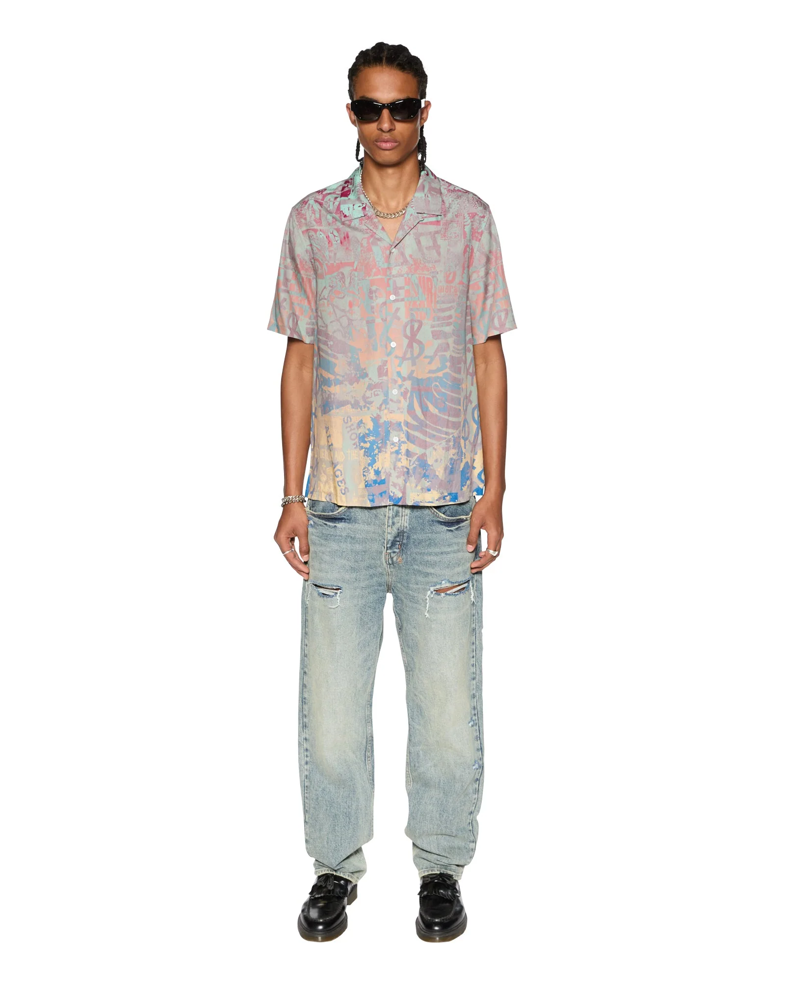 IKON MANIA RESORT SS SHIRT MULTI - Image 2