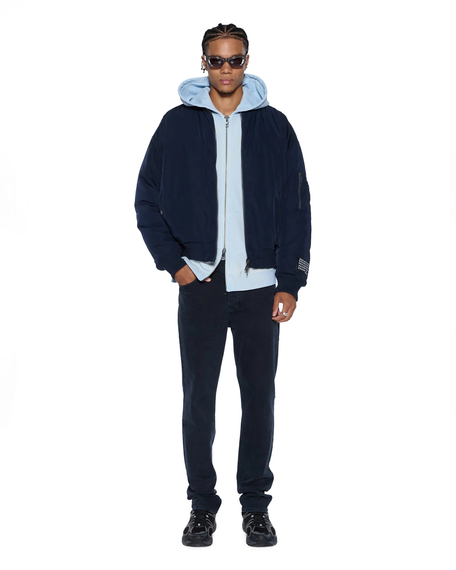 INTRUDER EKCESS ZIP THRU HOOD ICE MIST - Image 2