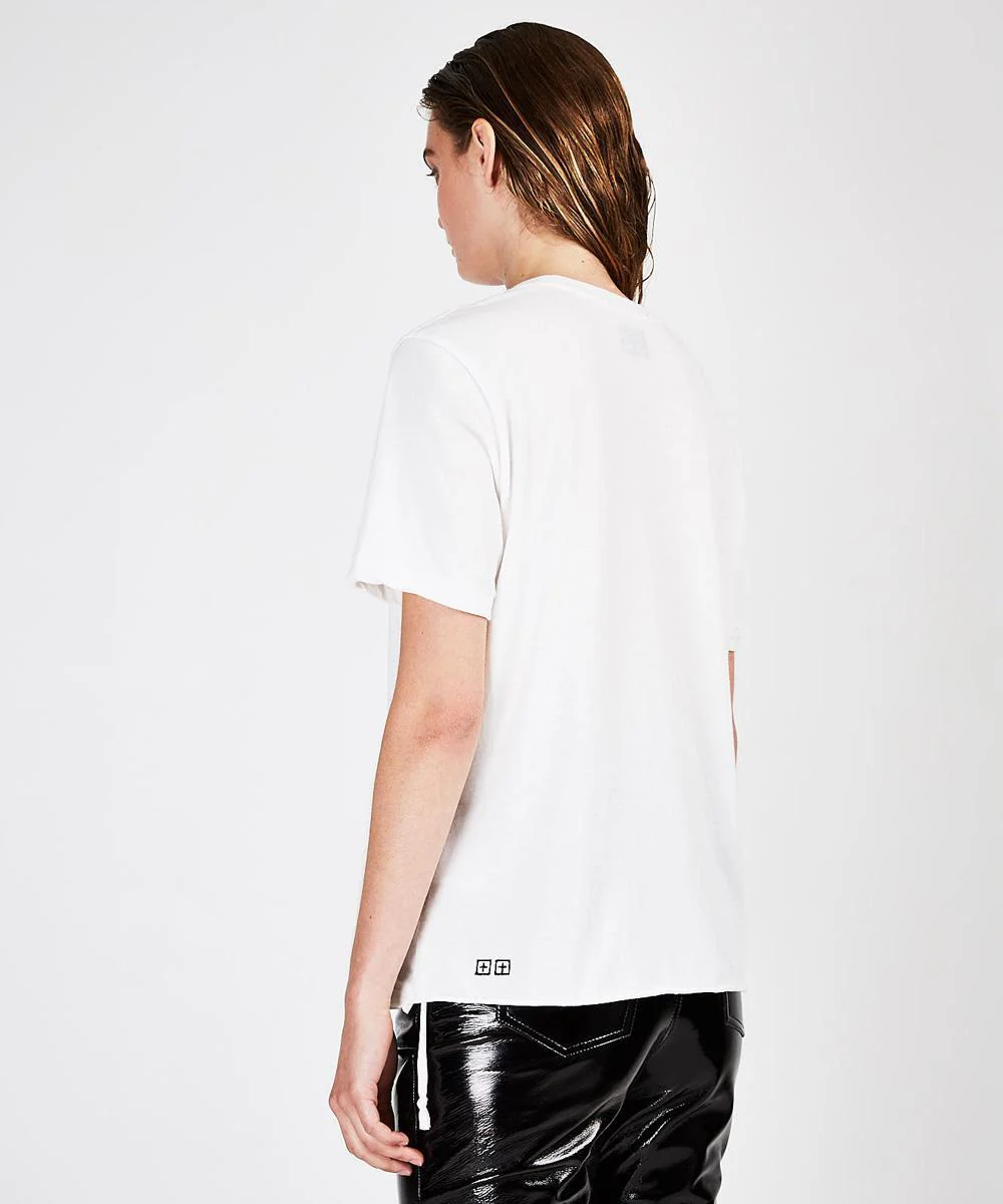 JACKSON SS TEE WORN IN WHITE - Image 4