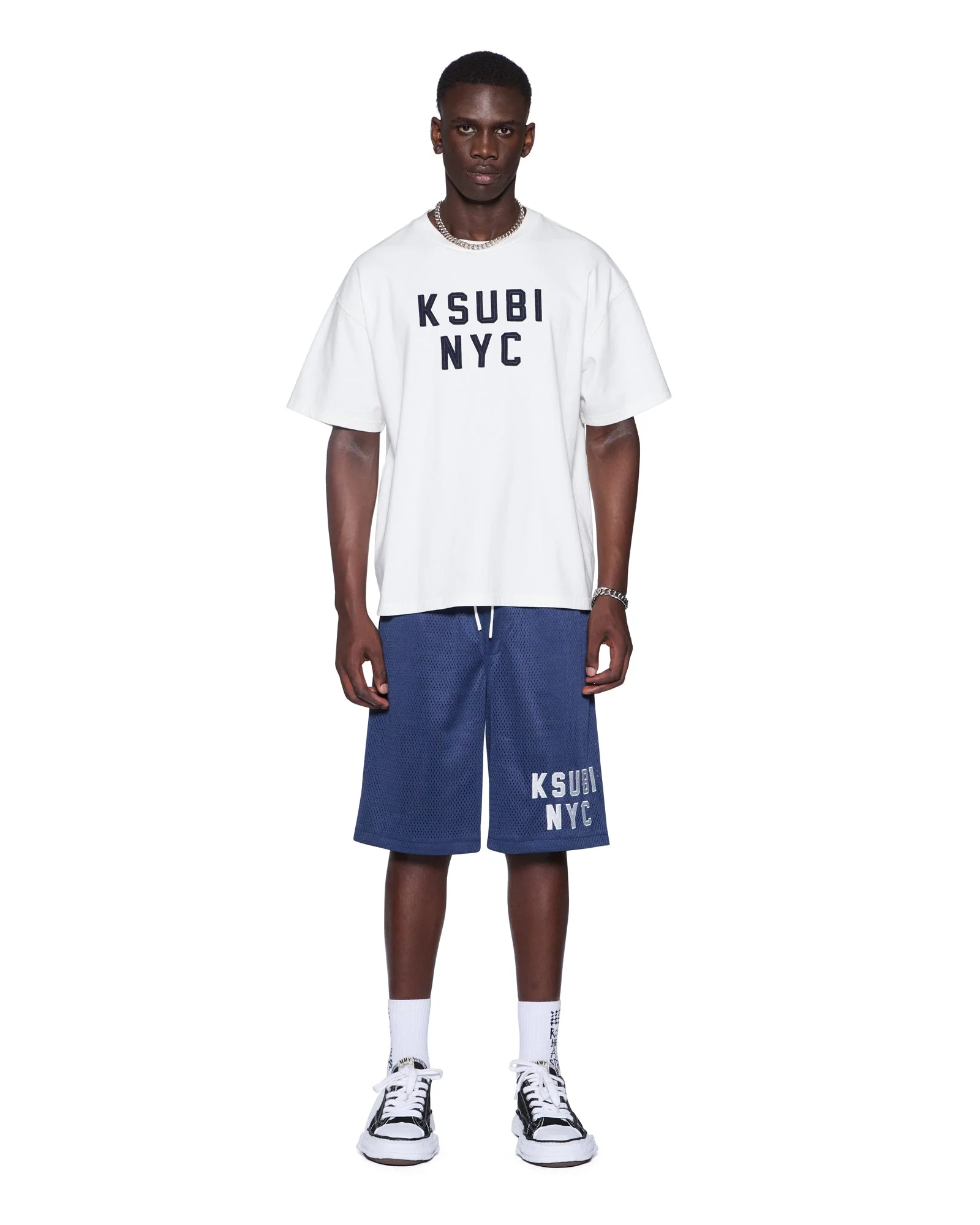K-LOCK NYC MESH ROLL SHORT NAVY - Image 2