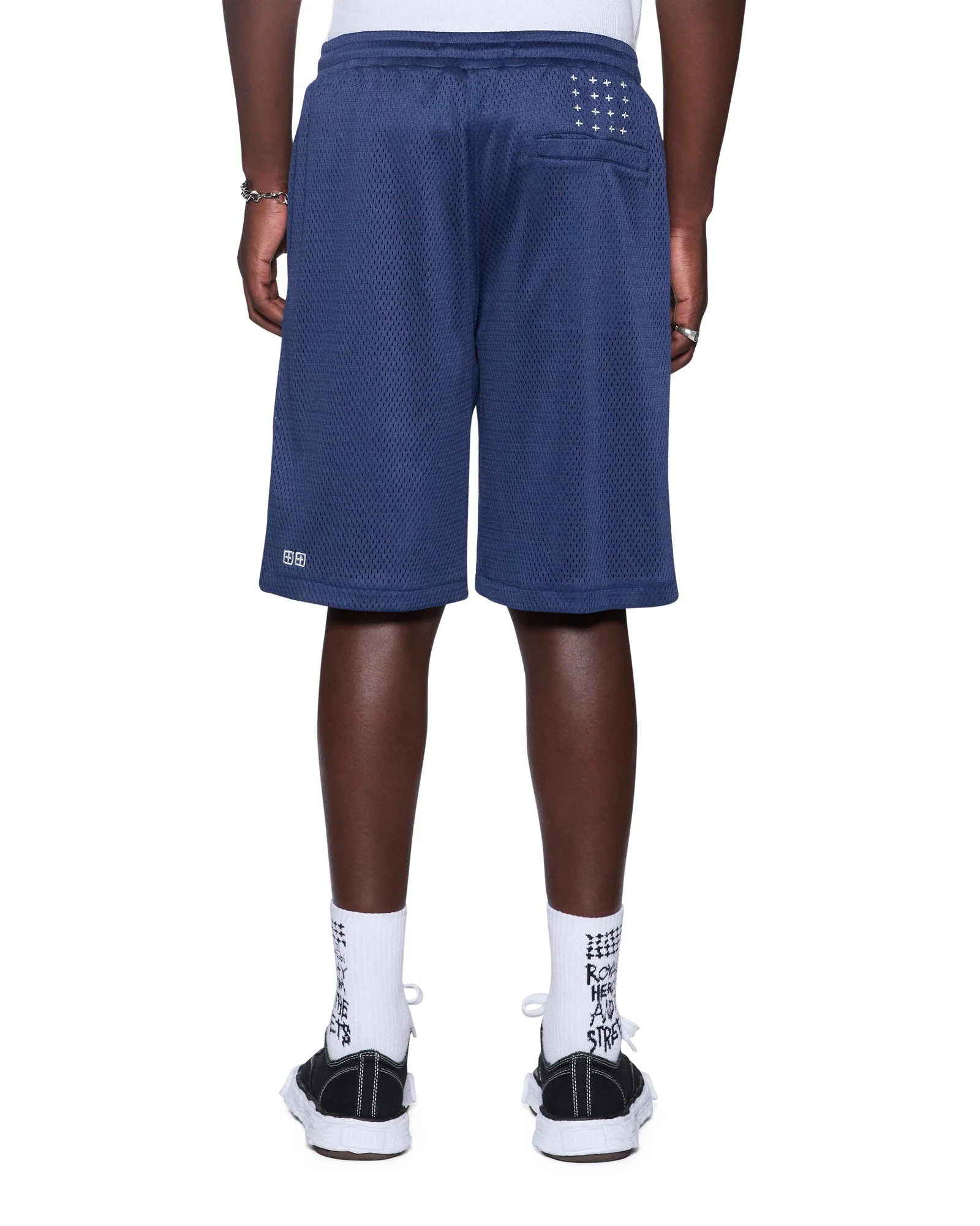 K-LOCK NYC MESH ROLL SHORT NAVY - Image 4