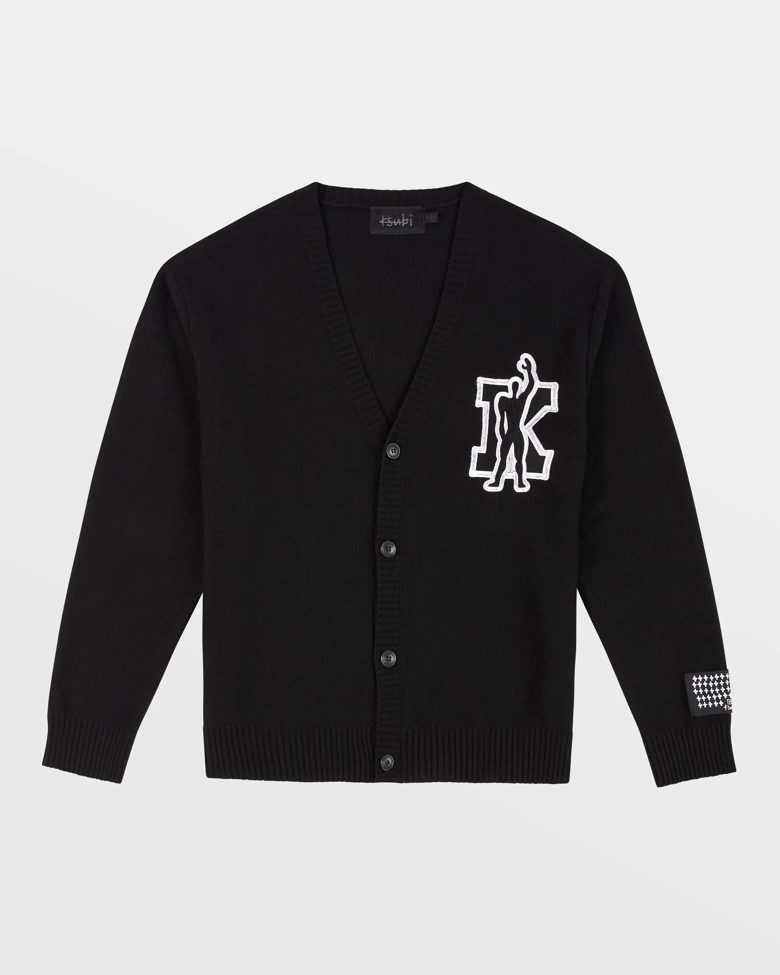 K MAN CARDIGAN BLACK - Image 5