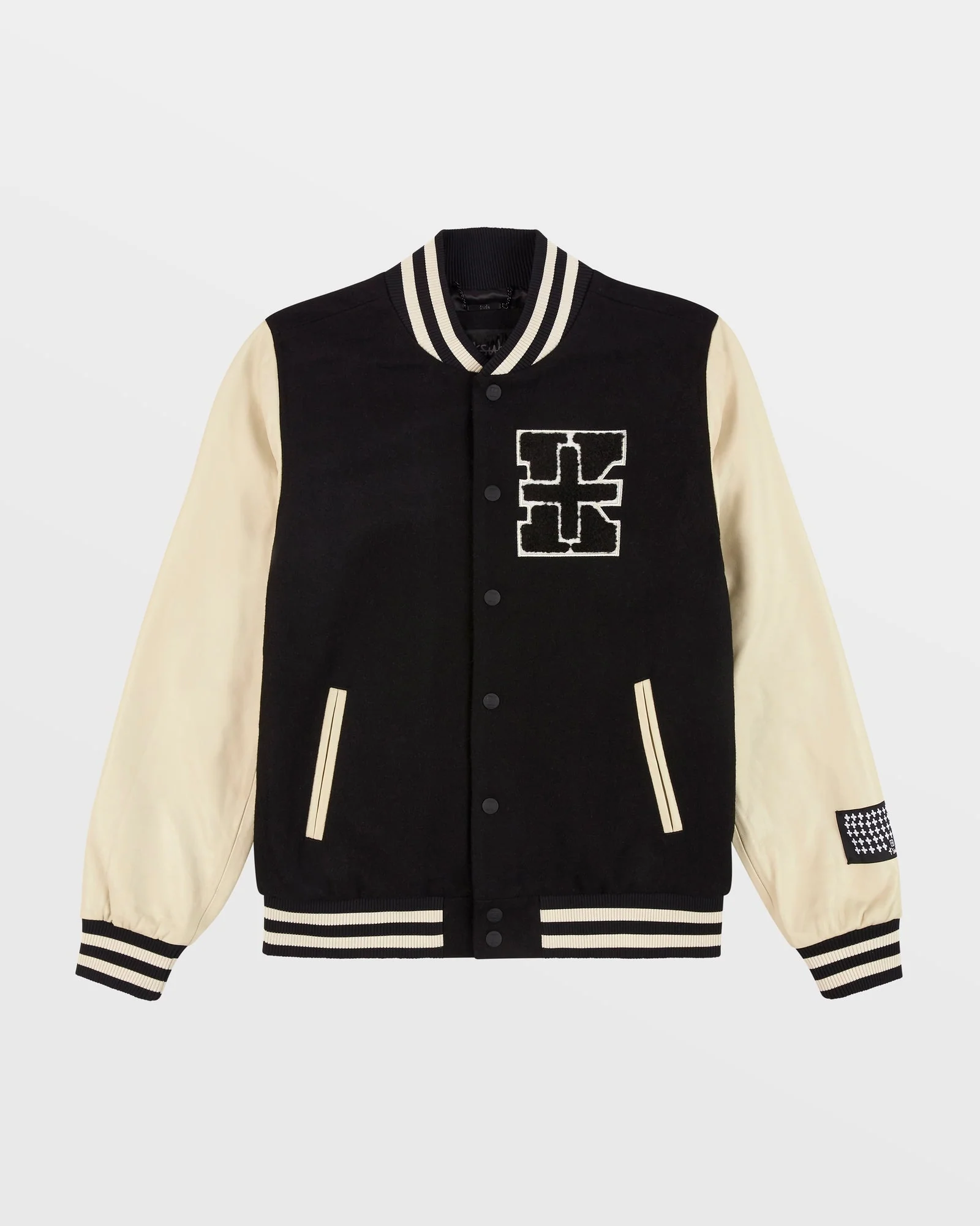 KING PATCH LETTERMAN BLACK - Image 6