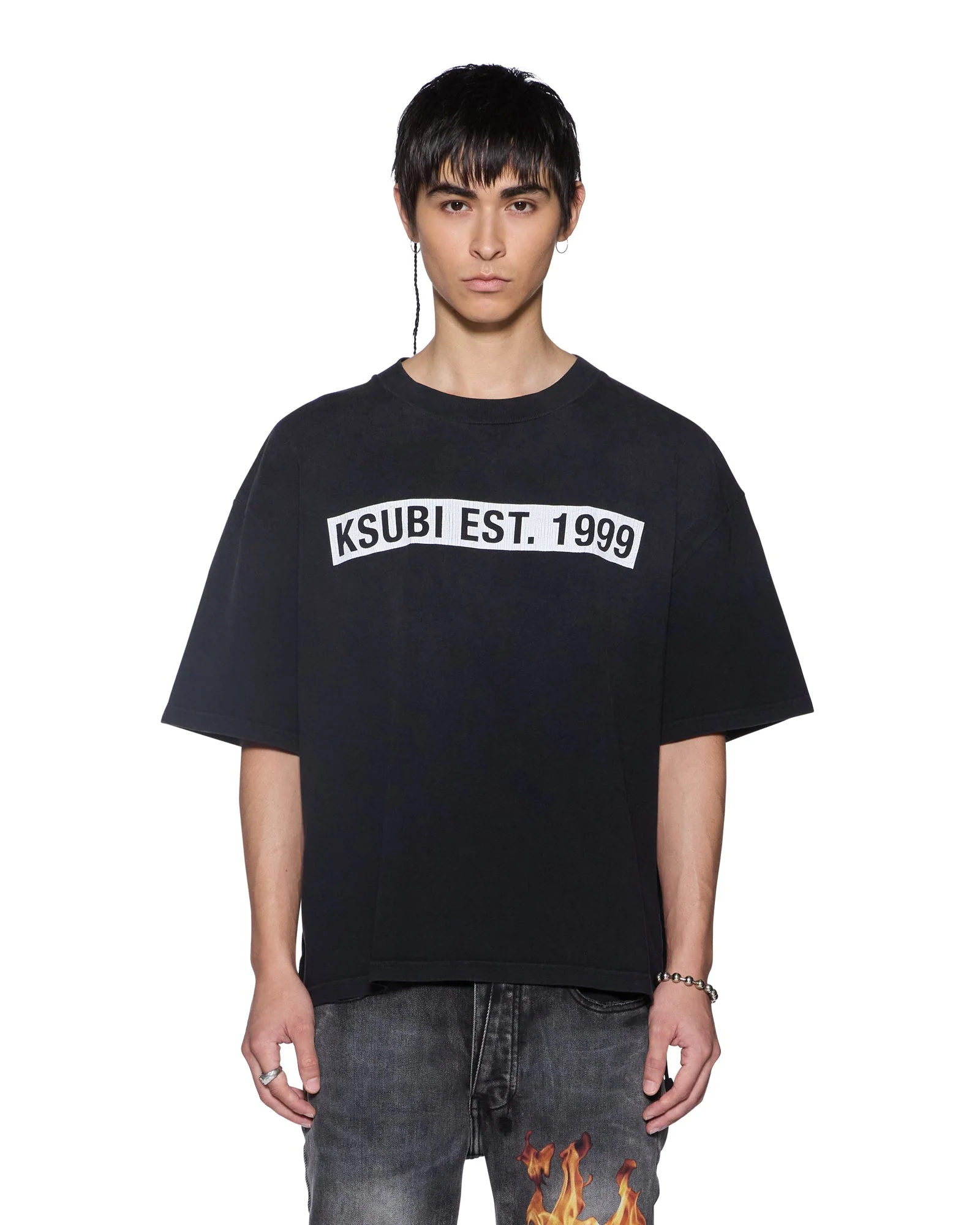 KINGS HALEN SS TEE BLACK FADE - Image 2