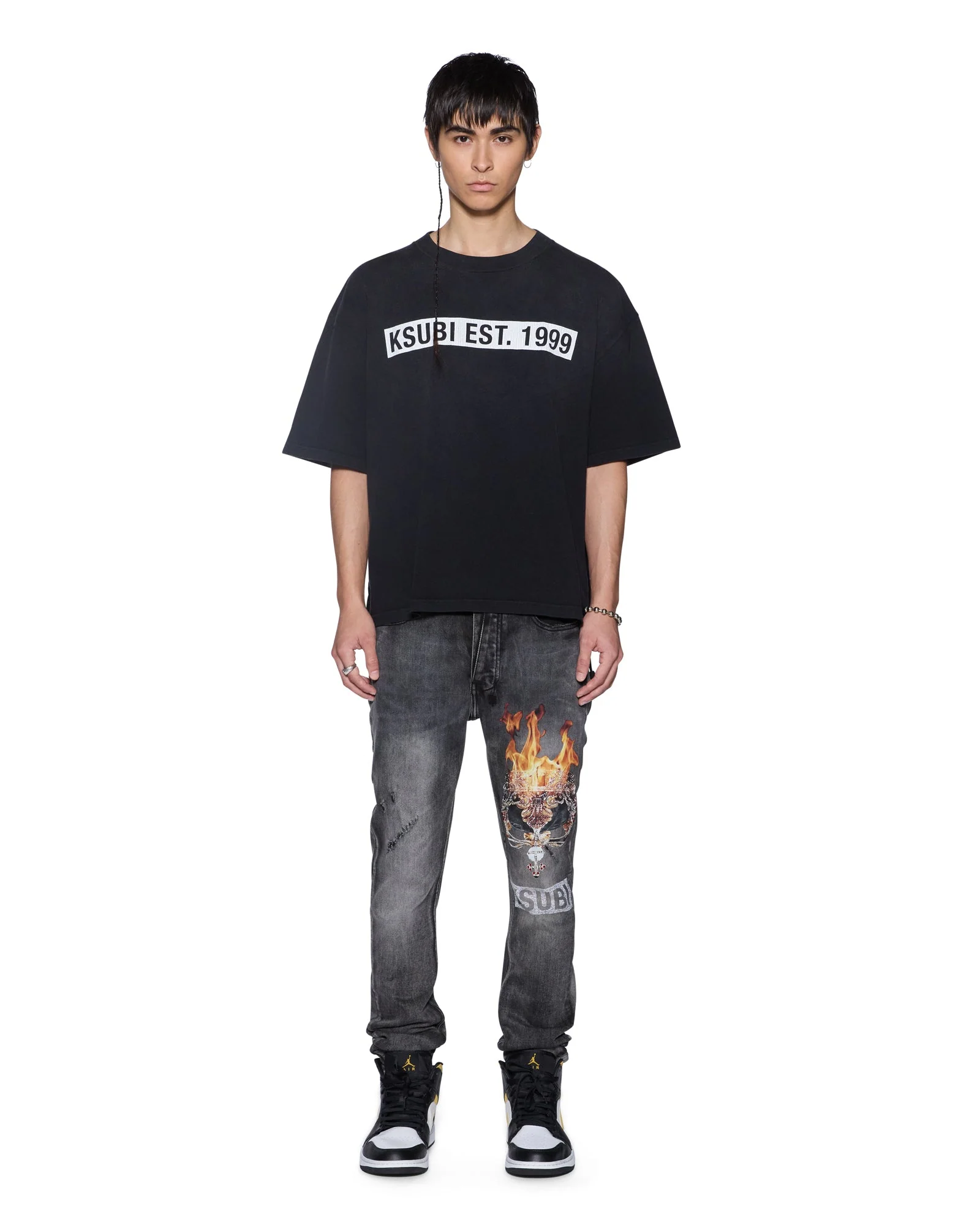 KINGS HALEN SS TEE BLACK FADE - Image 3