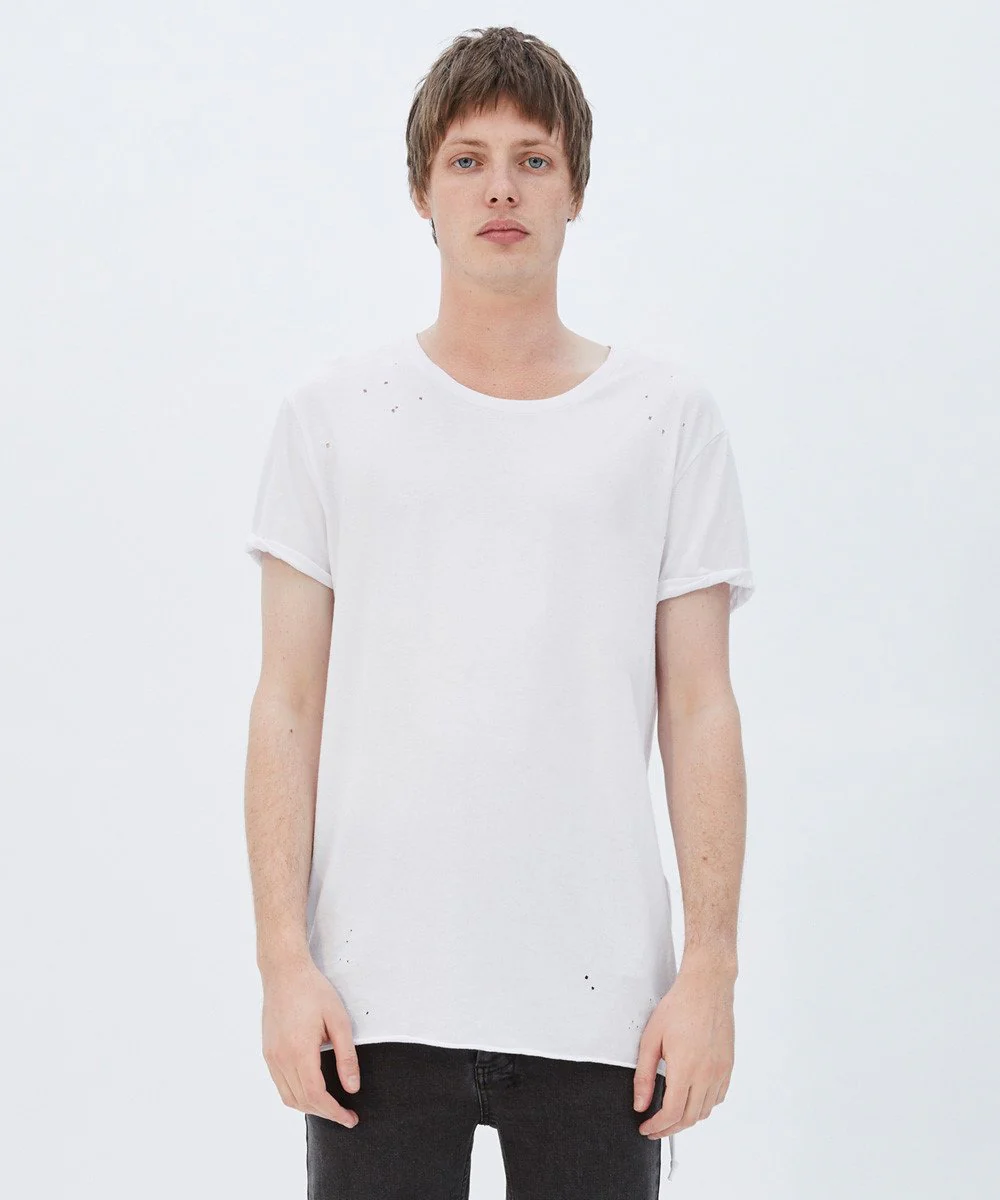 KODEINE SS TEE WORN IN WHITE - Image 2