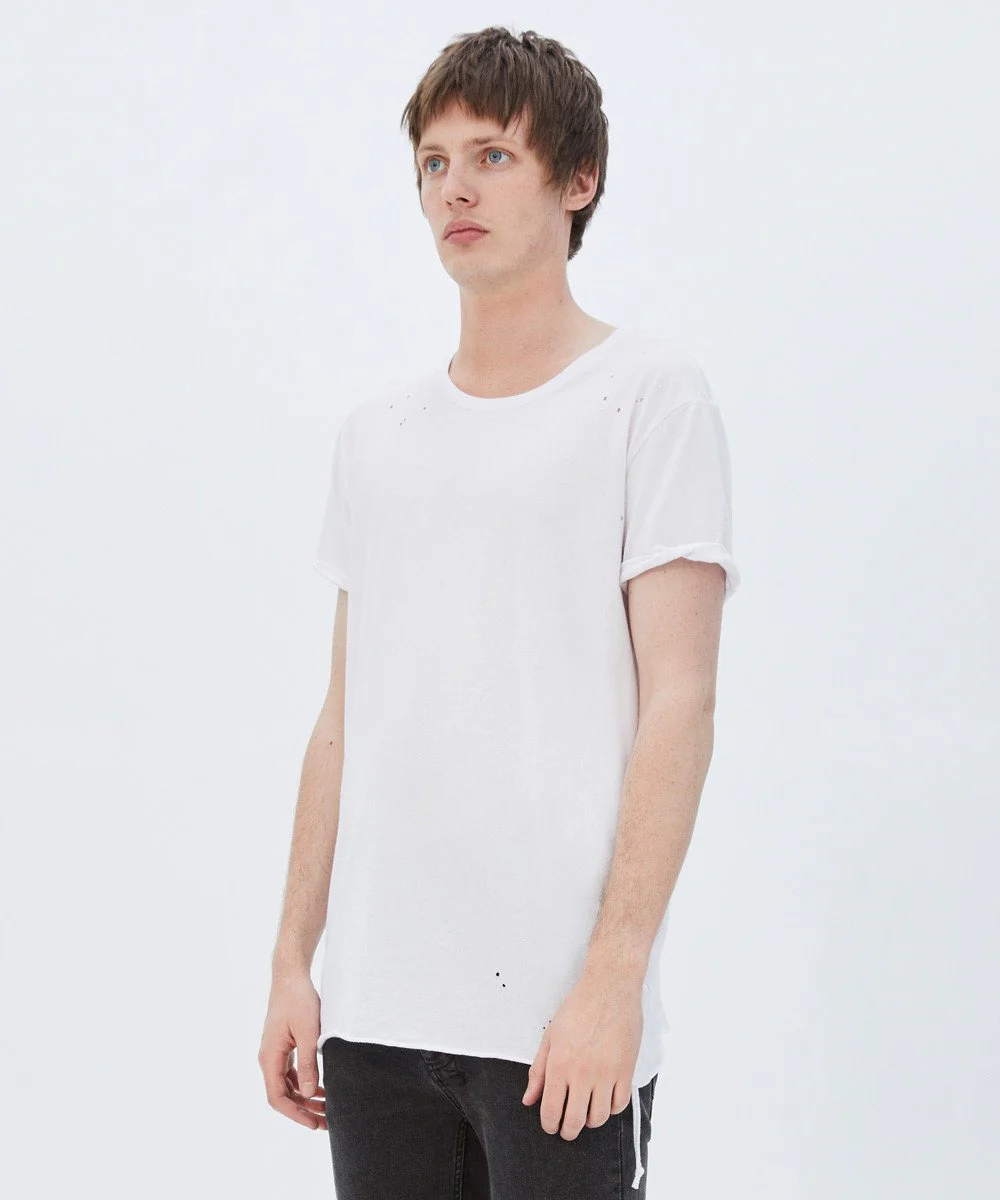 KODEINE SS TEE WORN IN WHITE - Image 3