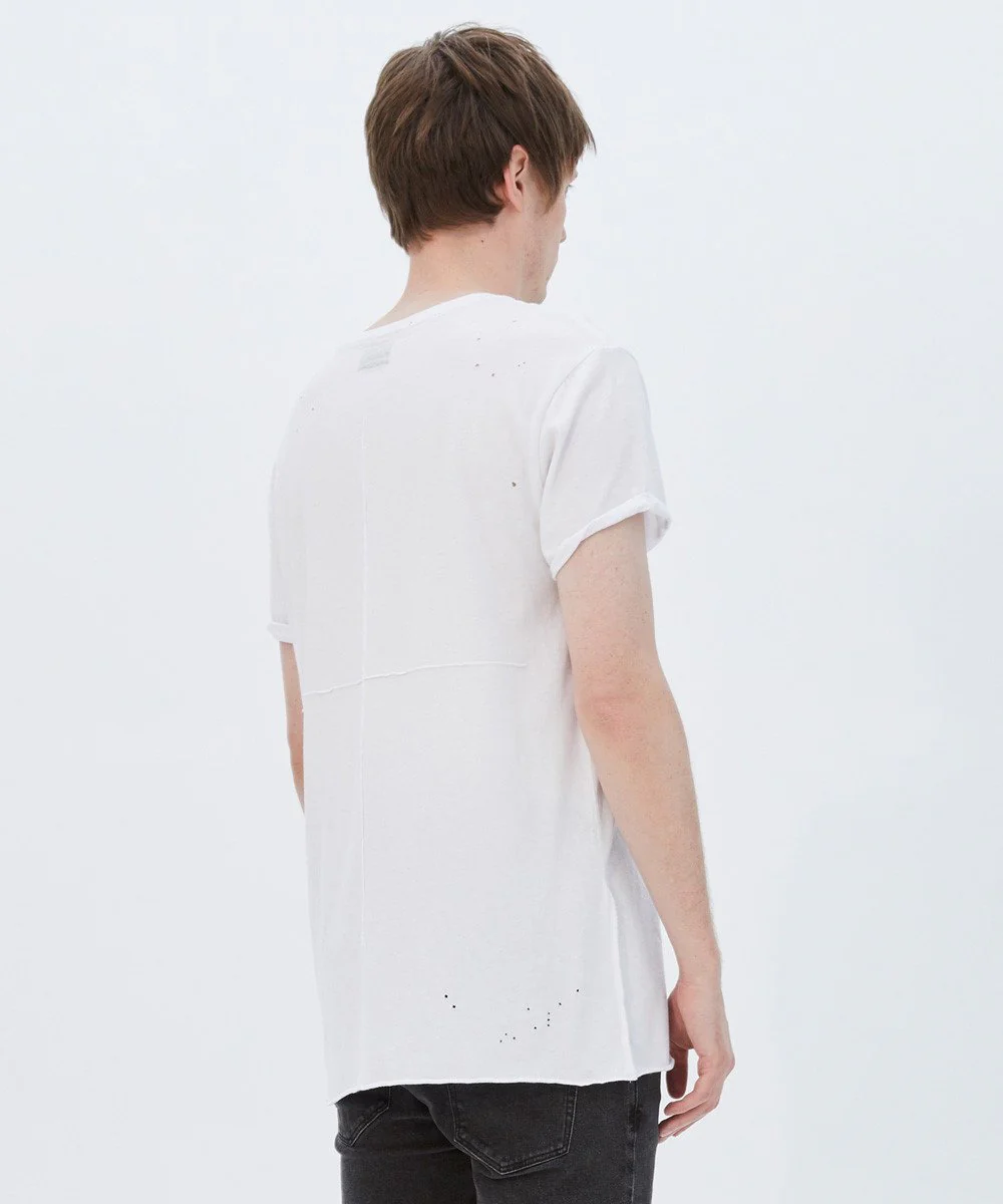 KODEINE SS TEE WORN IN WHITE - Image 4
