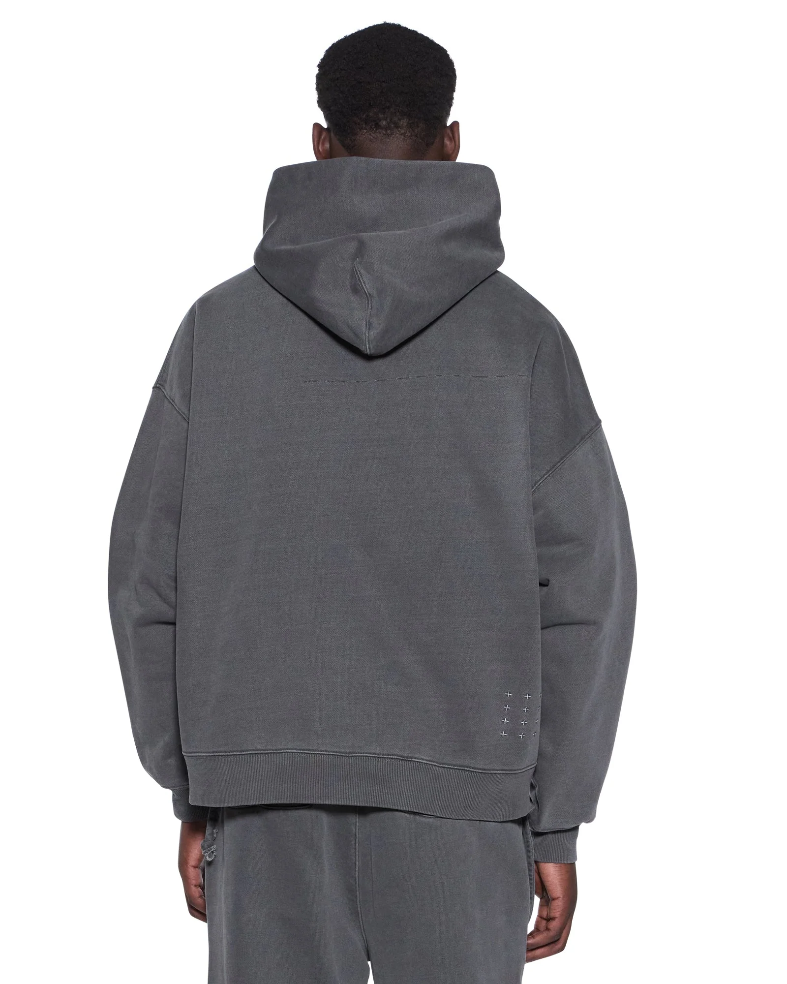 KREST EKCESS HOODIE CHARCOAL - Image 4
