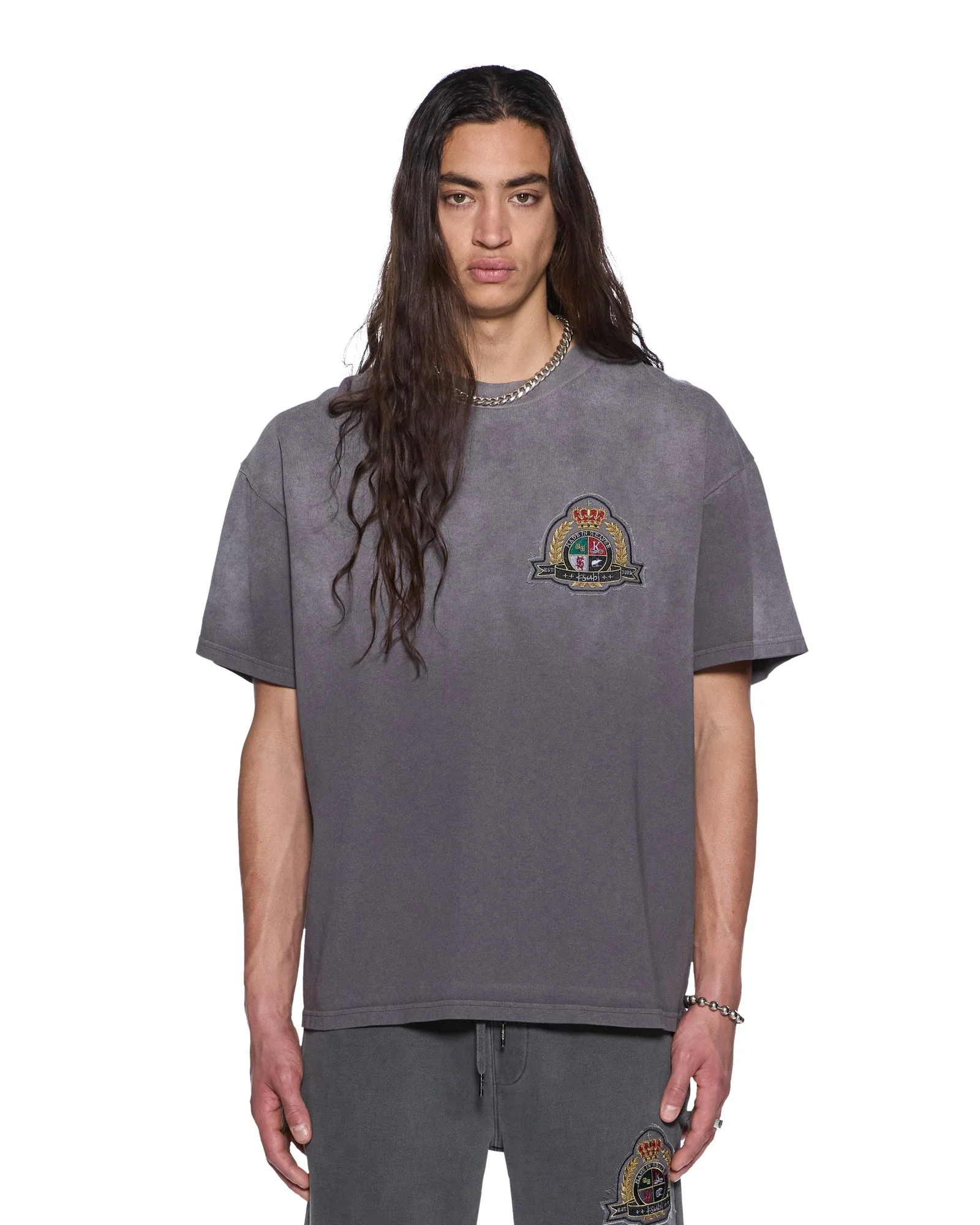 KREST EKCESS SS TEE CHARCOAL