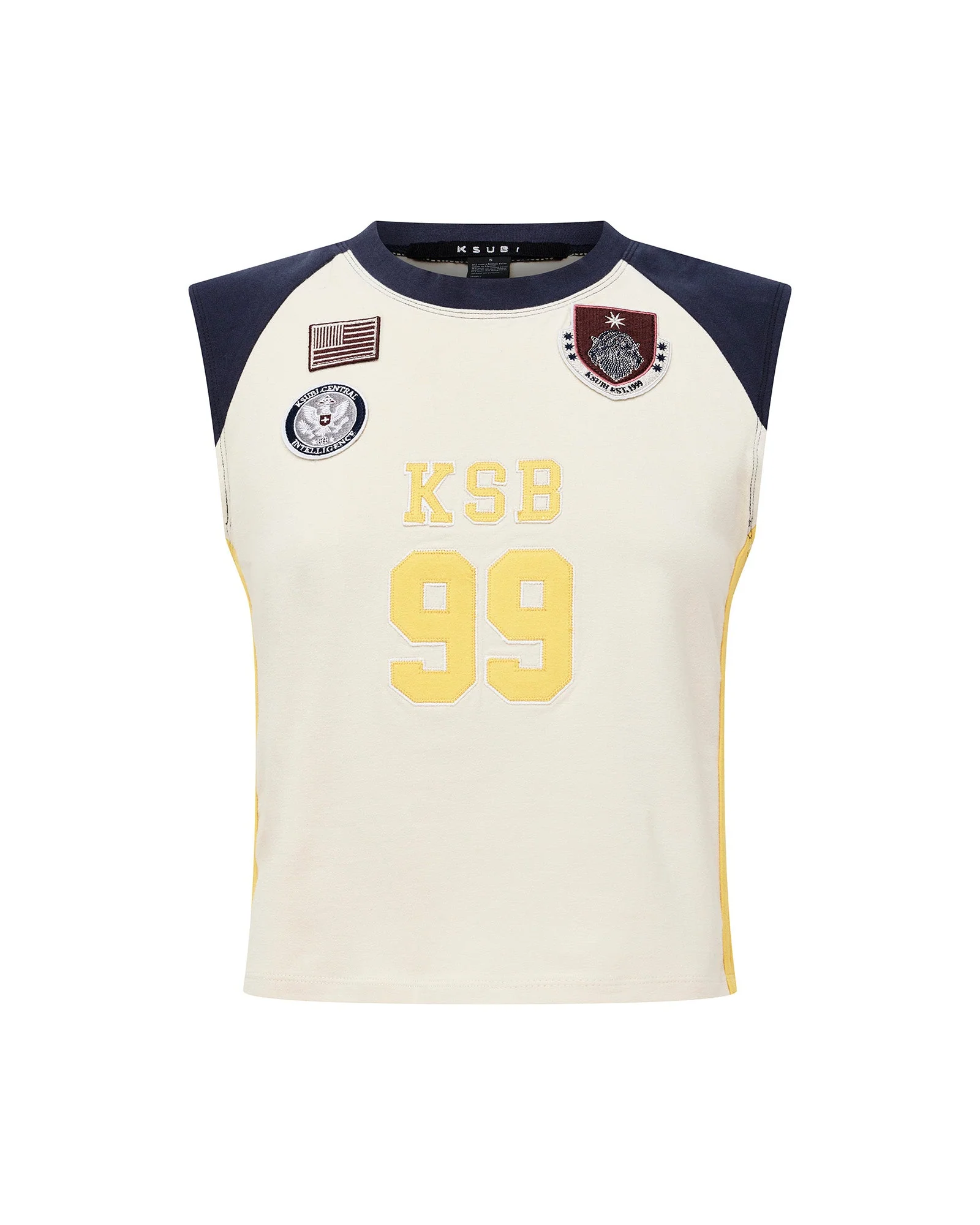 KSB BABY TANK NAVY WHITE - Image 3