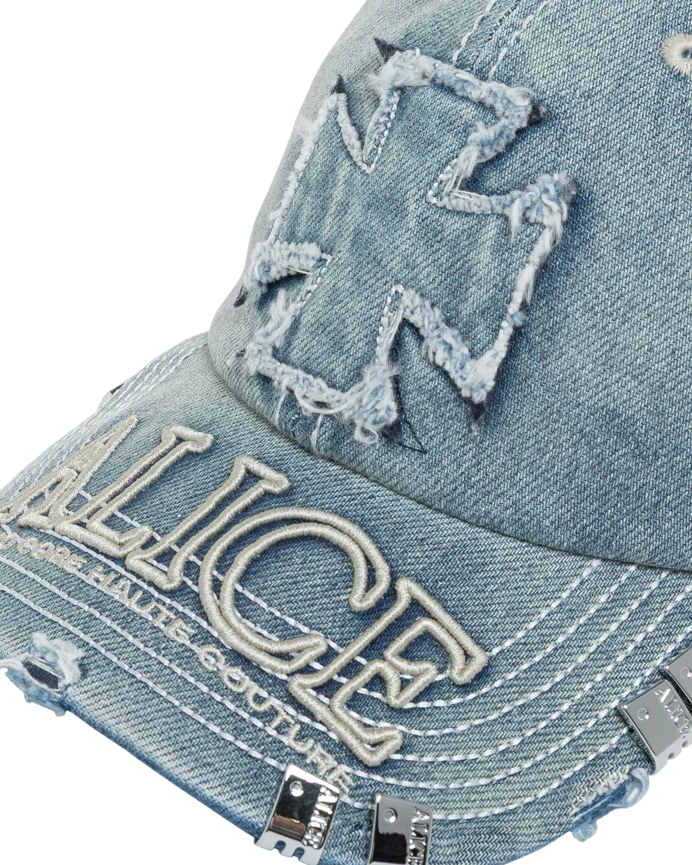 KSUBI X ALICE HOLLYWOOD ATELIER CAP PUNK BLUE - Image 2