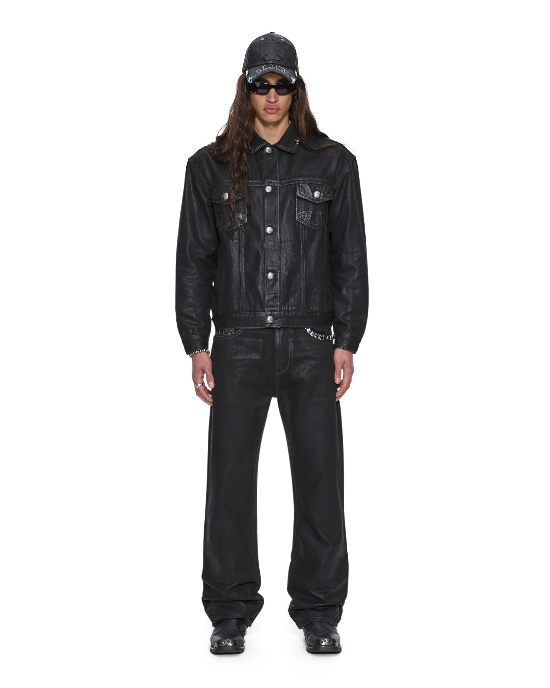 KSUBI X ALICE HOLLYWOOD OH G JACKET BLACK WAX - Image 6