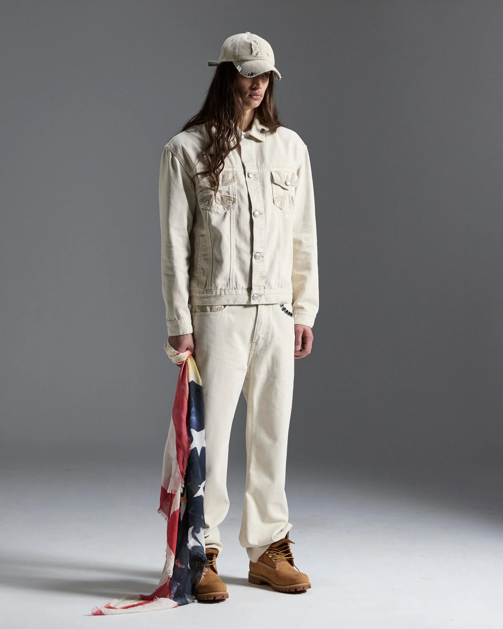 KSUBI X ALICE HOLLYWOOD OH G JACKET IVORY - Image 2