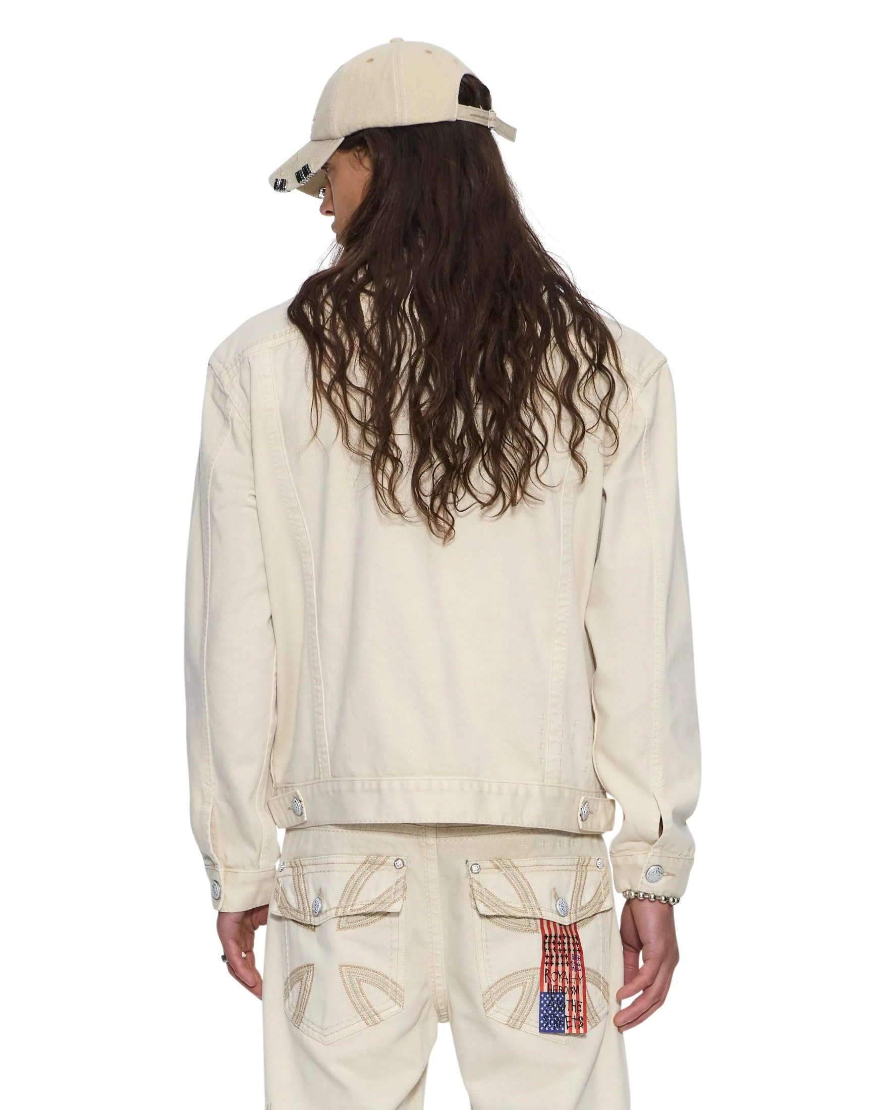 KSUBI X ALICE HOLLYWOOD OH G JACKET IVORY - Image 3