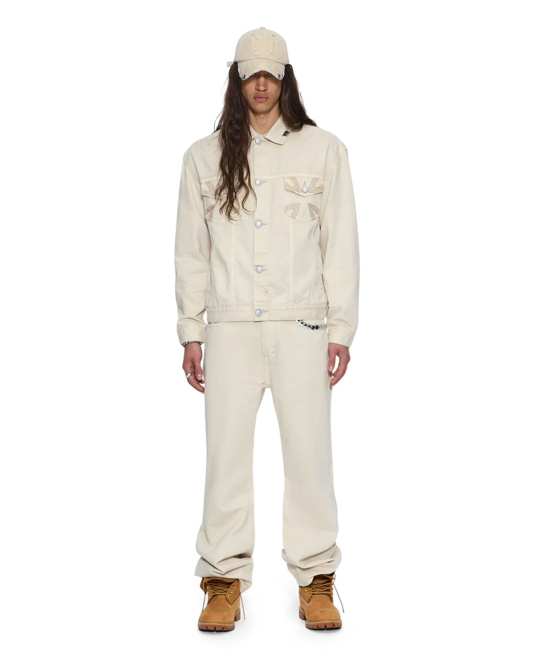 KSUBI X ALICE HOLLYWOOD OH G JACKET IVORY - Image 5